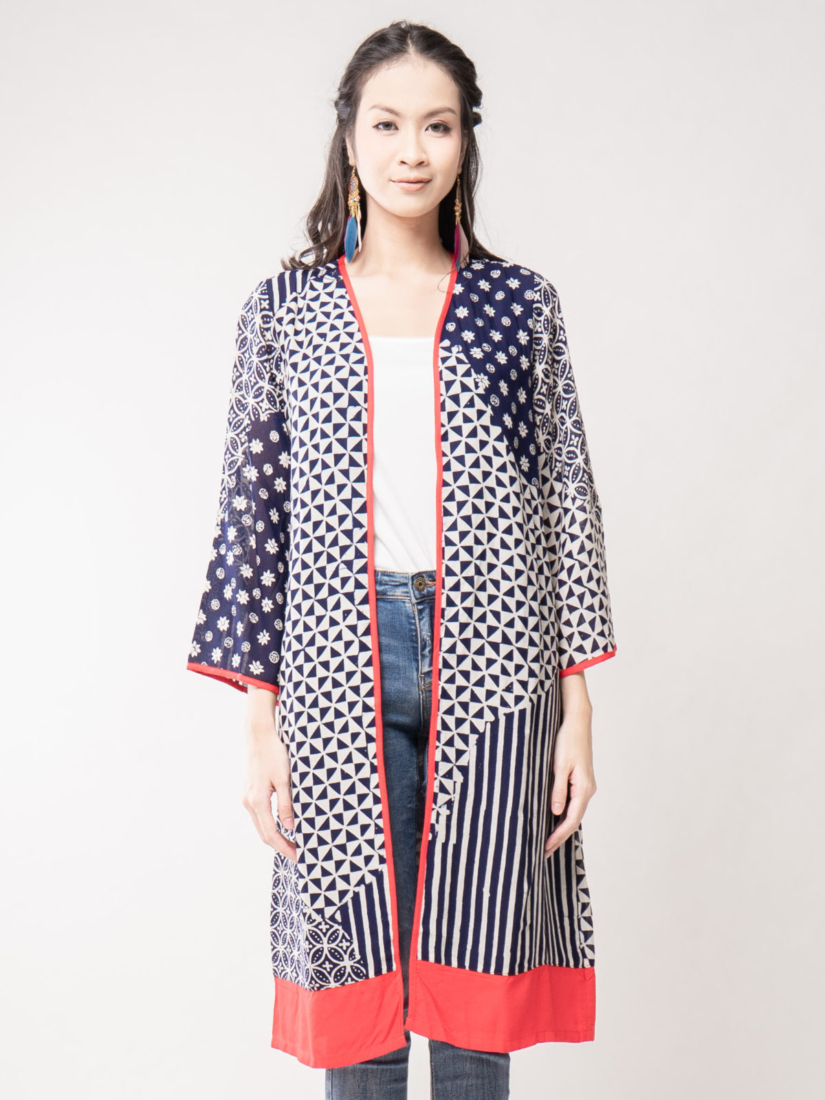 Keisya Blazer Navy