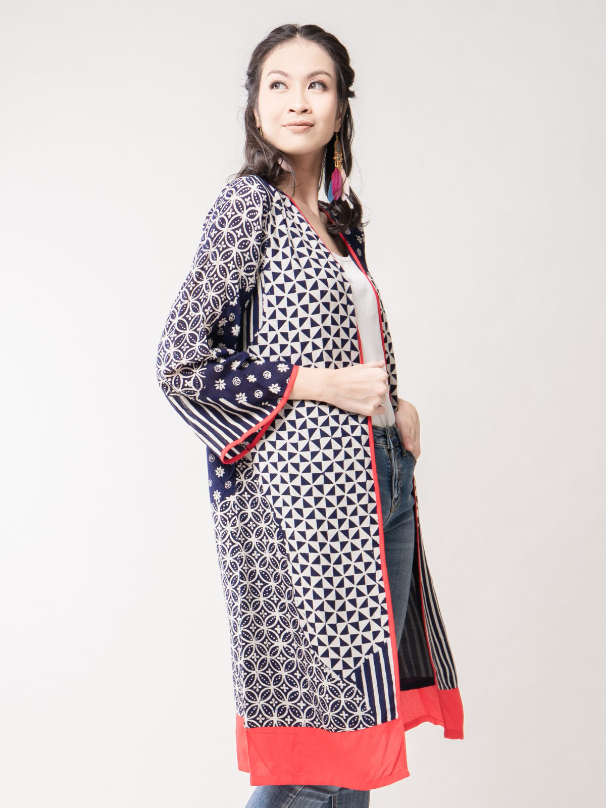 Keisya Blazer Navy - Image 5