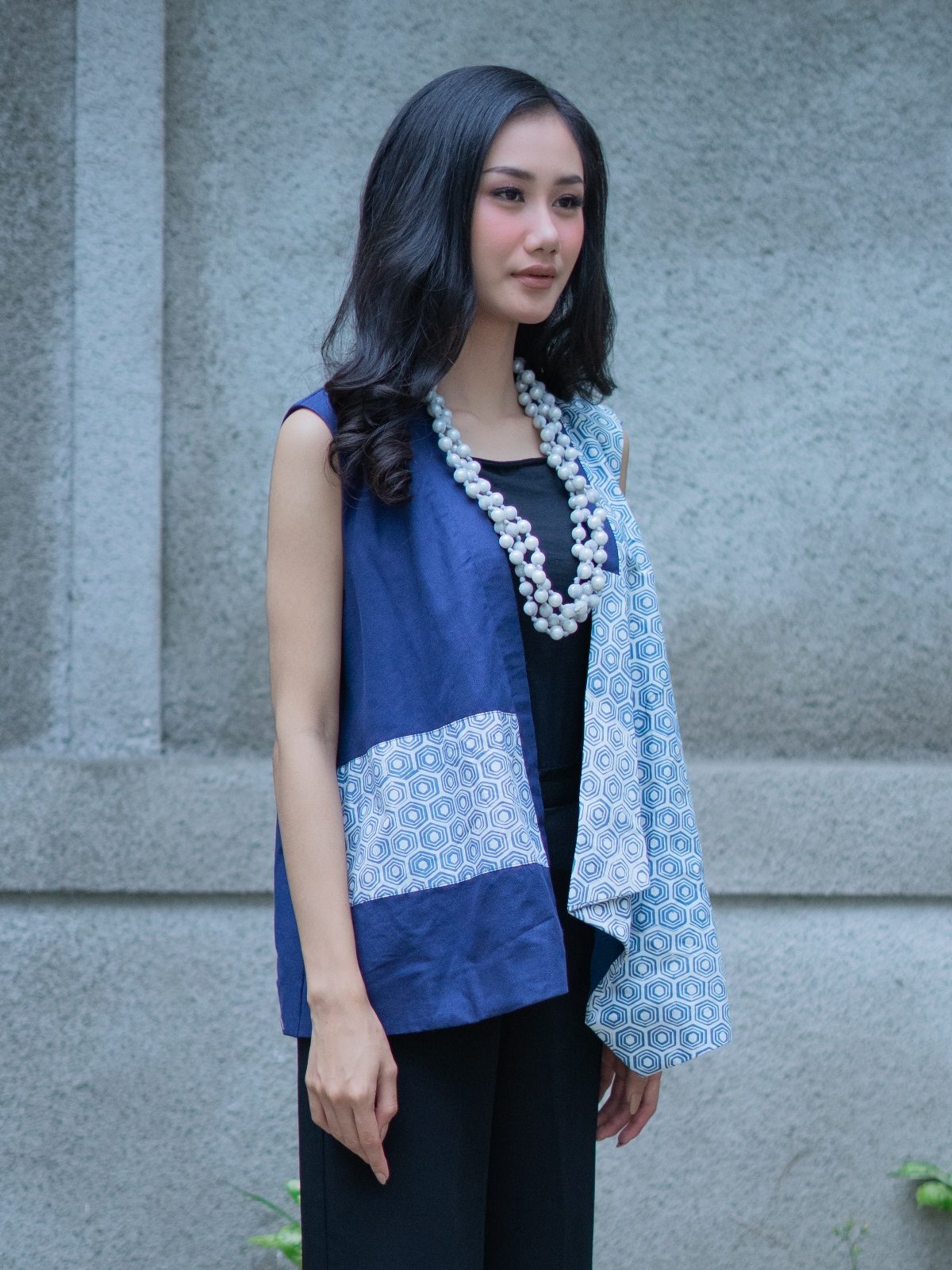 JAZZ VEST/3670A/FBL/TCr/039 - Image 2