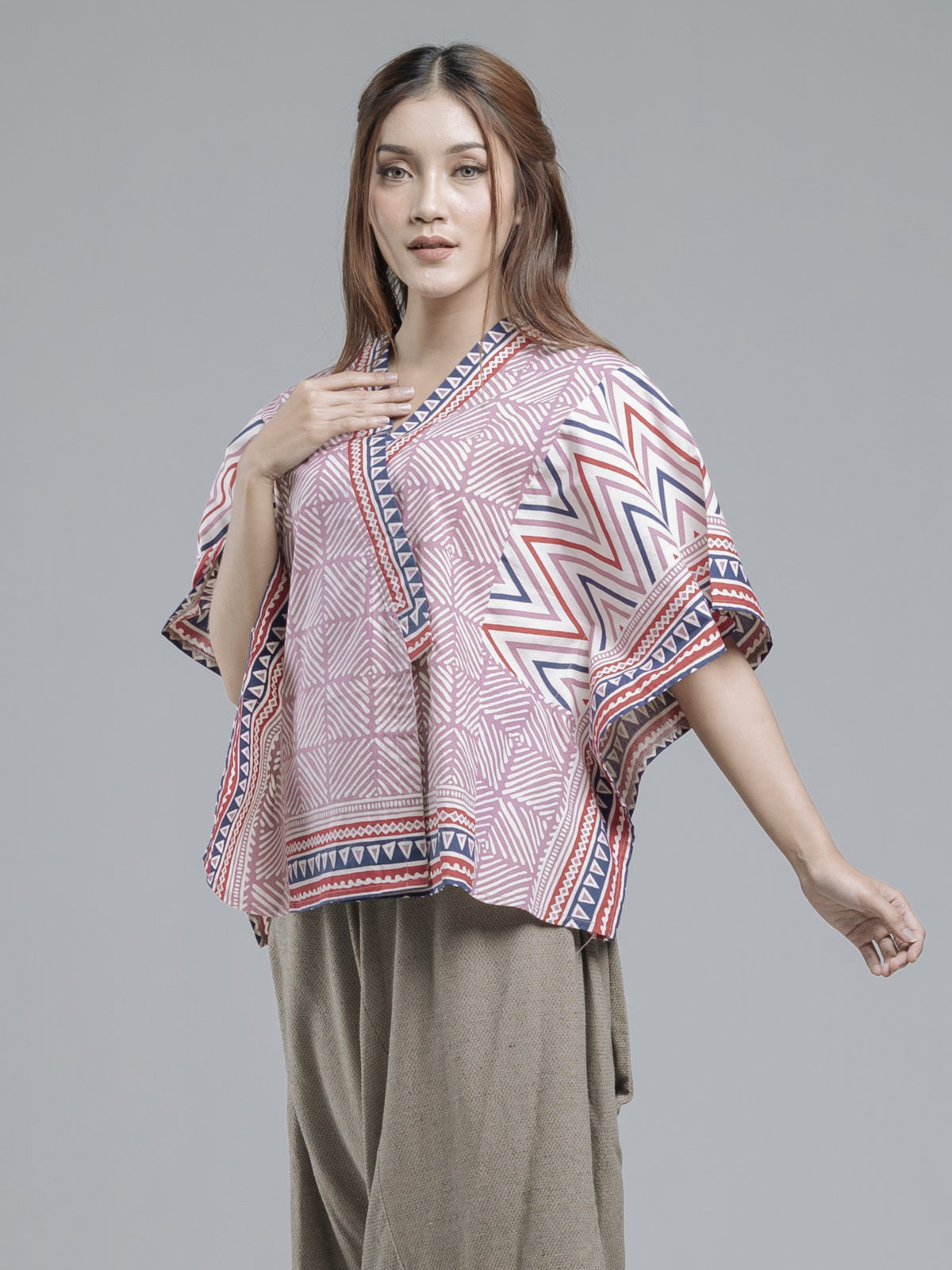 Leona Blouse Lavender