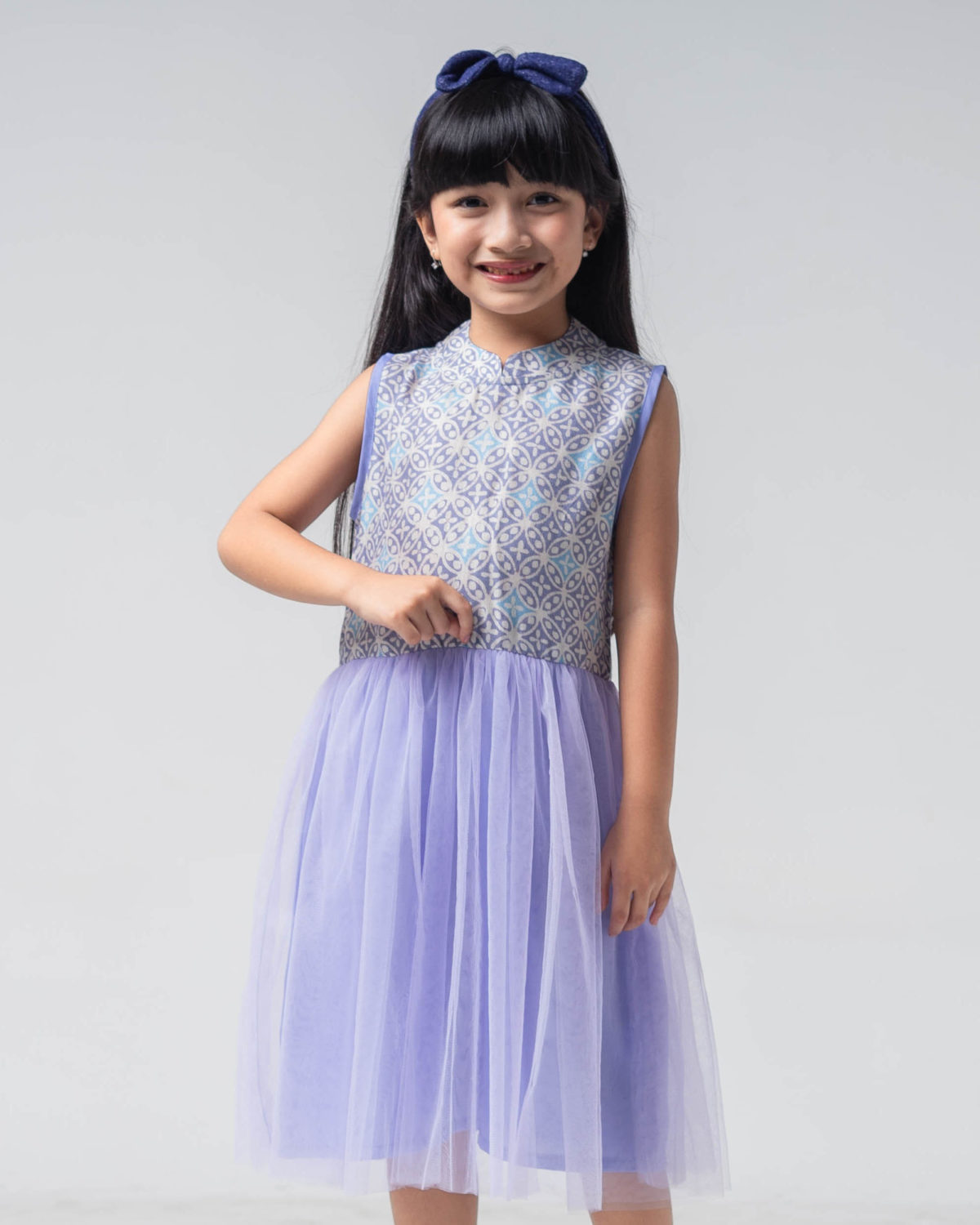 Isabella Dress Kids Purple