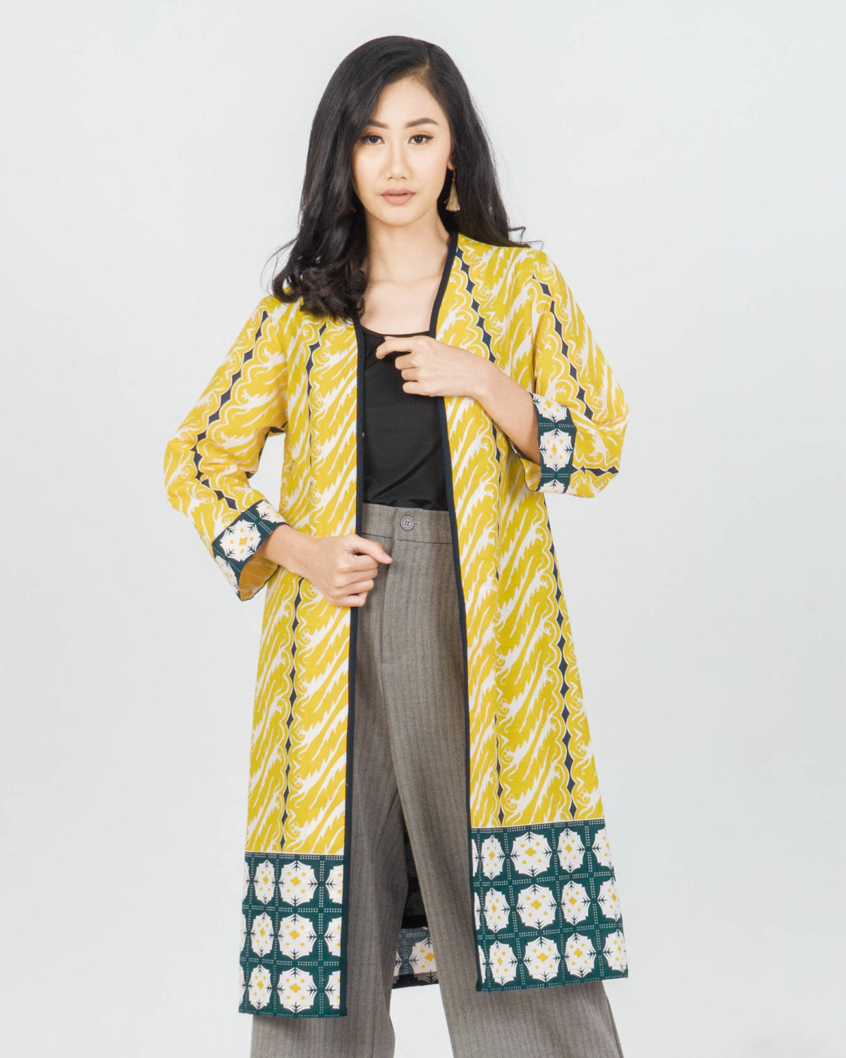 Myesha Blazer Yellow Army