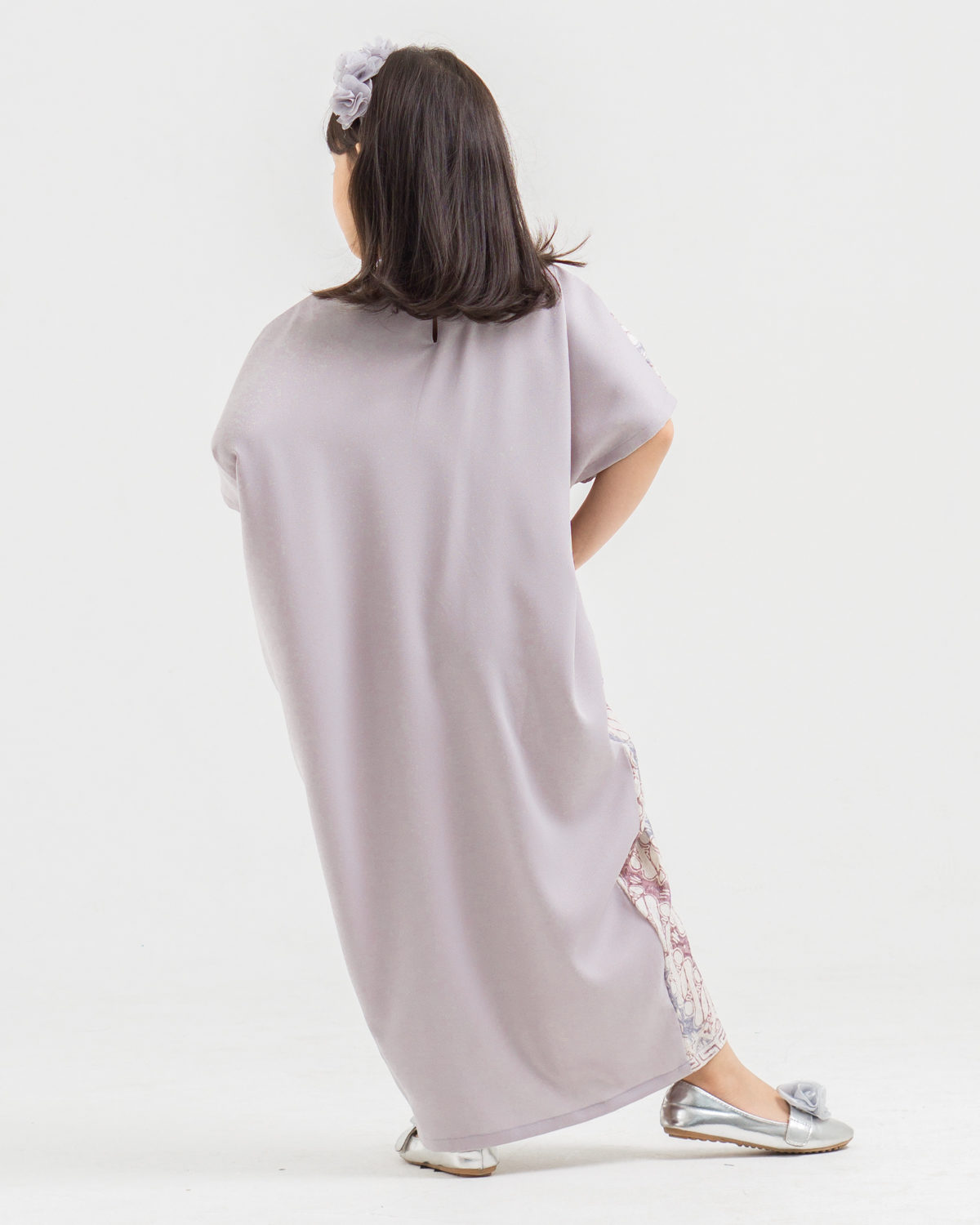 Dewayani Kaftan Kids Grey - Image 3