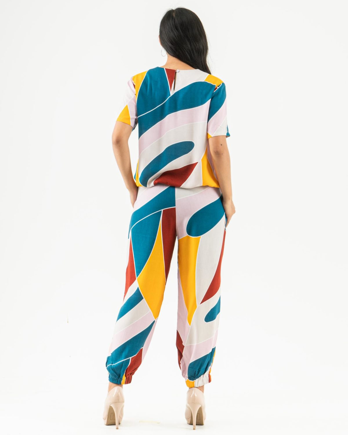 Karleen Set Cream Yellow Blue - Image 6
