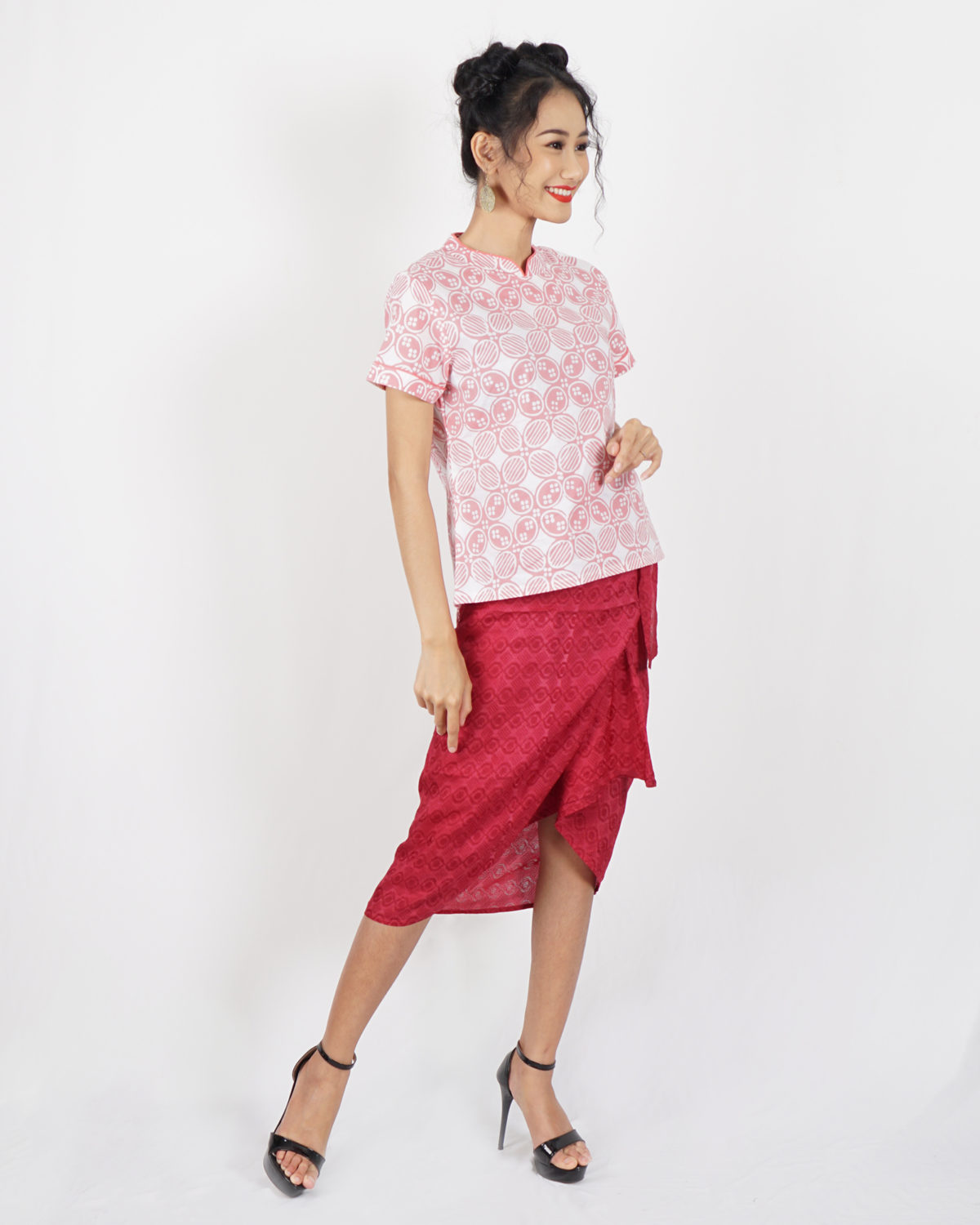 Lunar Blouse Pink - Image 3