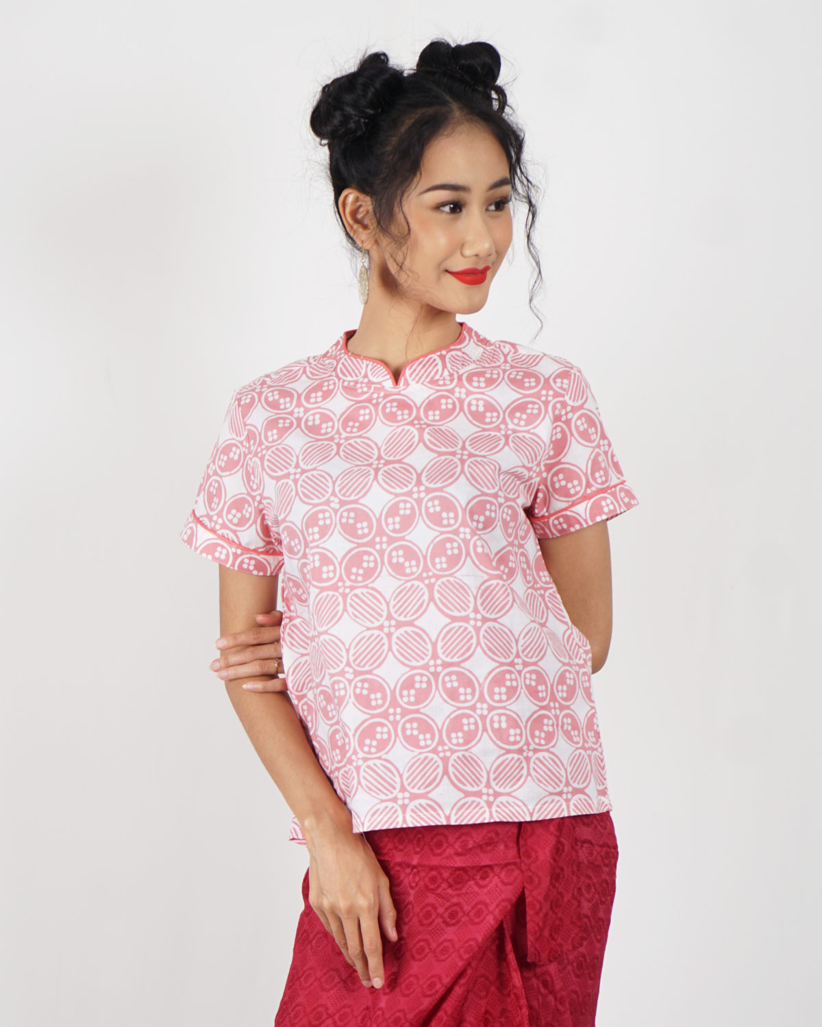Lunar Blouse Pink