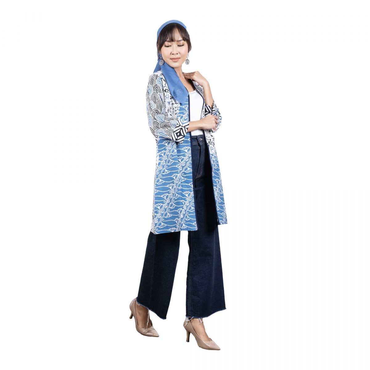Myesha Blazer Blue - Image 4