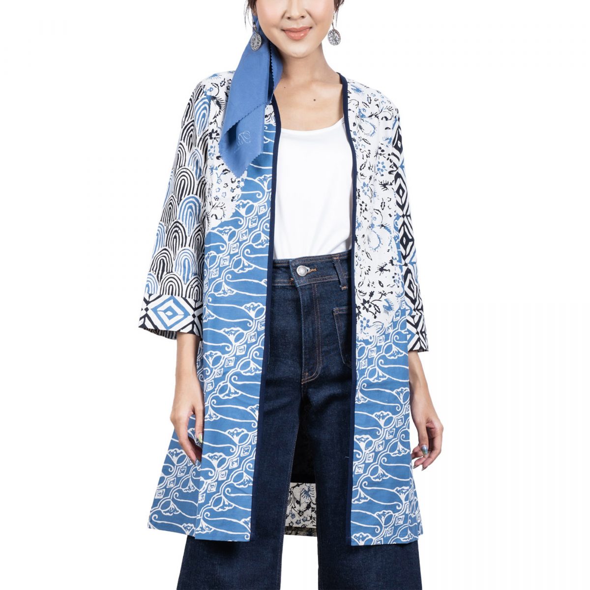 Myesha Blazer Blue - Image 2