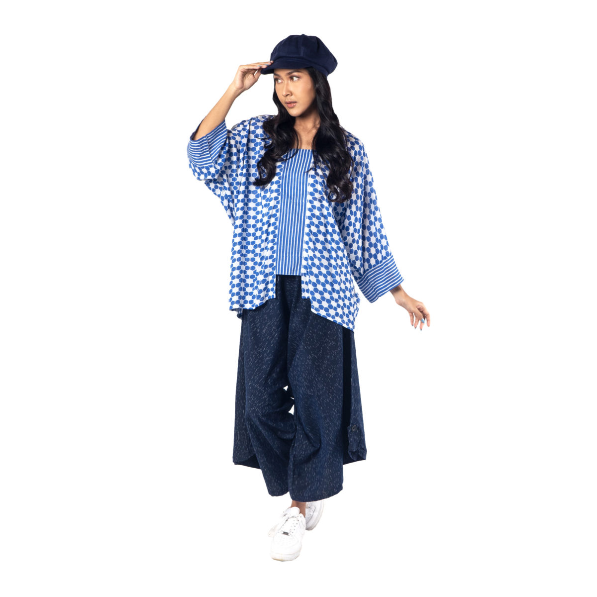 Minaka Blouse Blue - Image 4