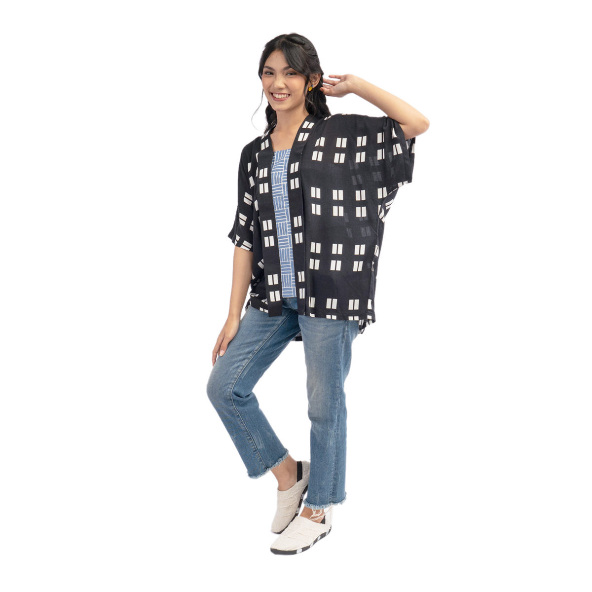 Nadia Blouse Black - Image 5