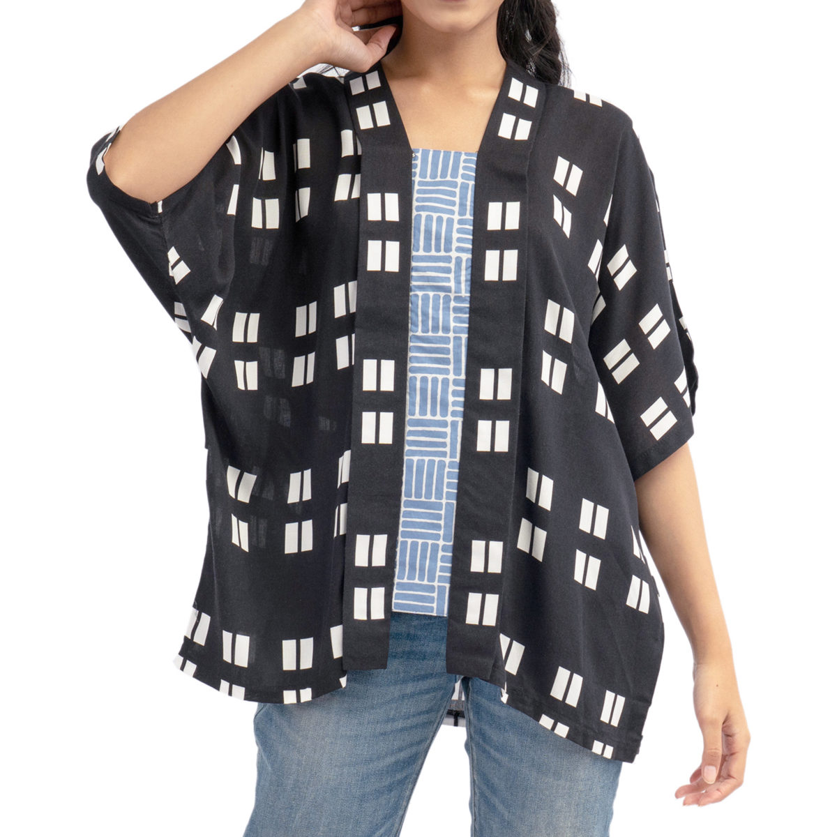 Nadia Blouse Black - Image 2