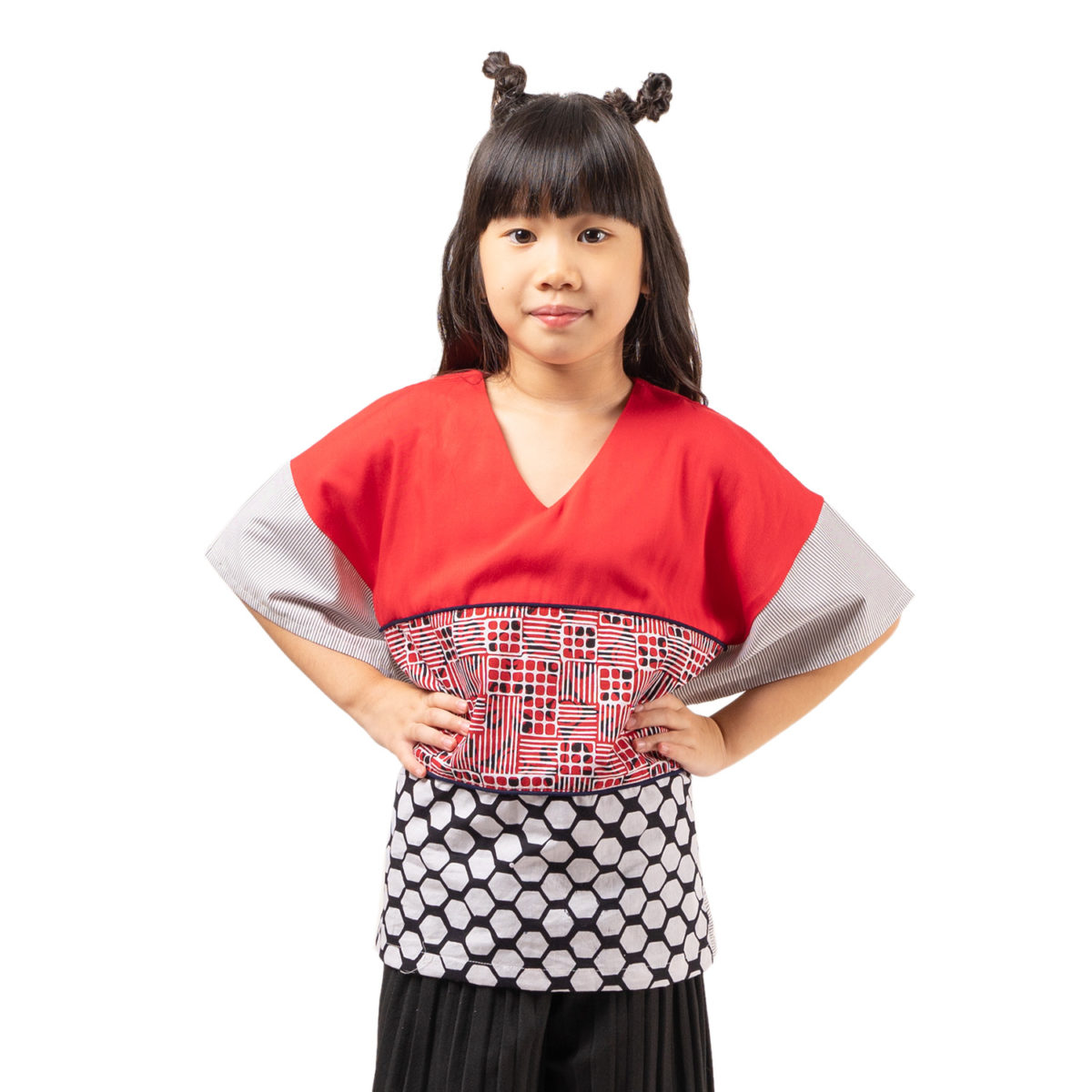 Vanessa Blouse Kids Red