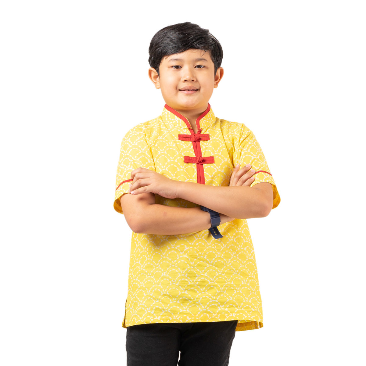 Wushu Shirt Kids Yellow