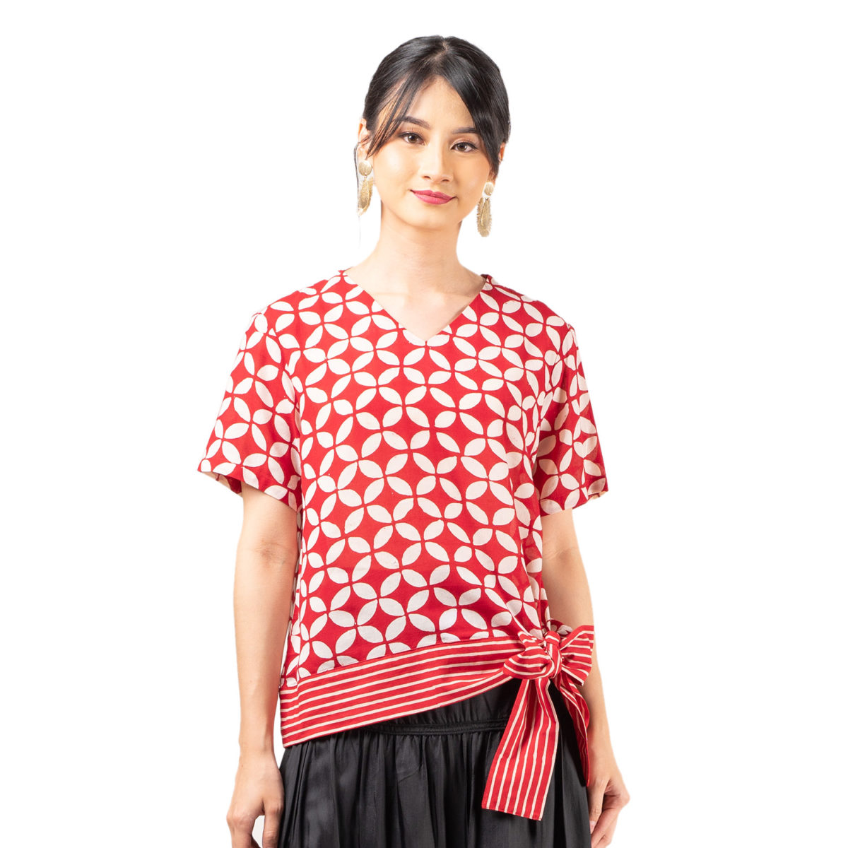Chilly Blouse Red