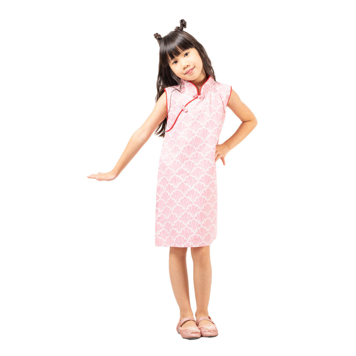 Shang Chi Dress Kids B Pink - Image 4