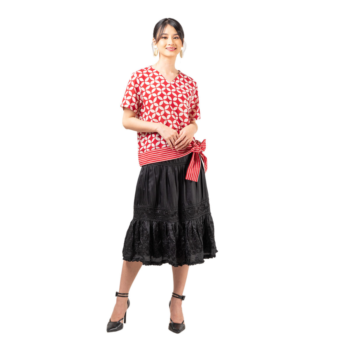 Chilly Blouse Red - Image 4