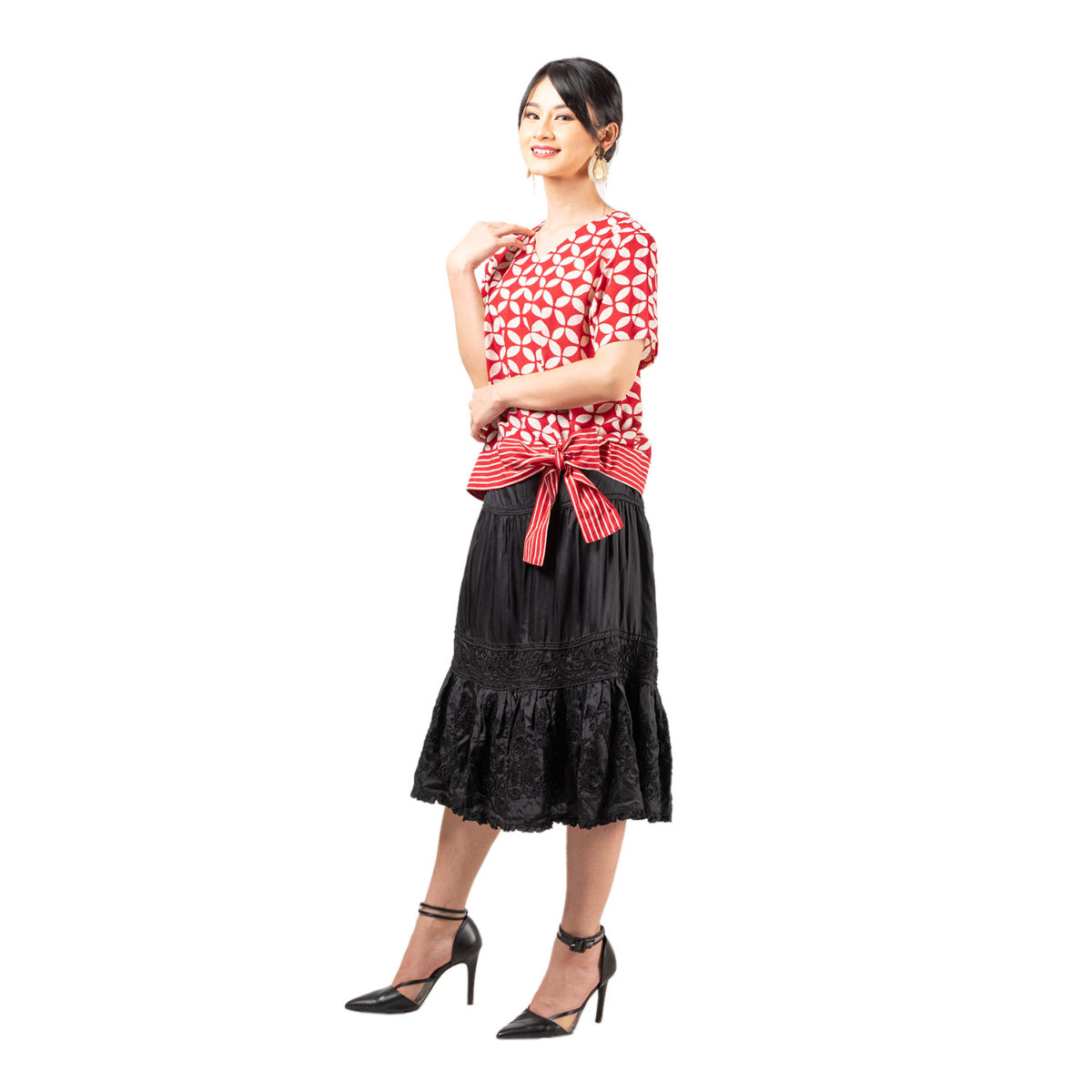 Chilly Blouse Red - Image 5