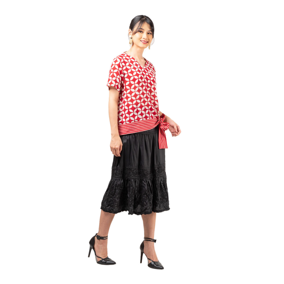 Chilly Blouse Red - Image 3