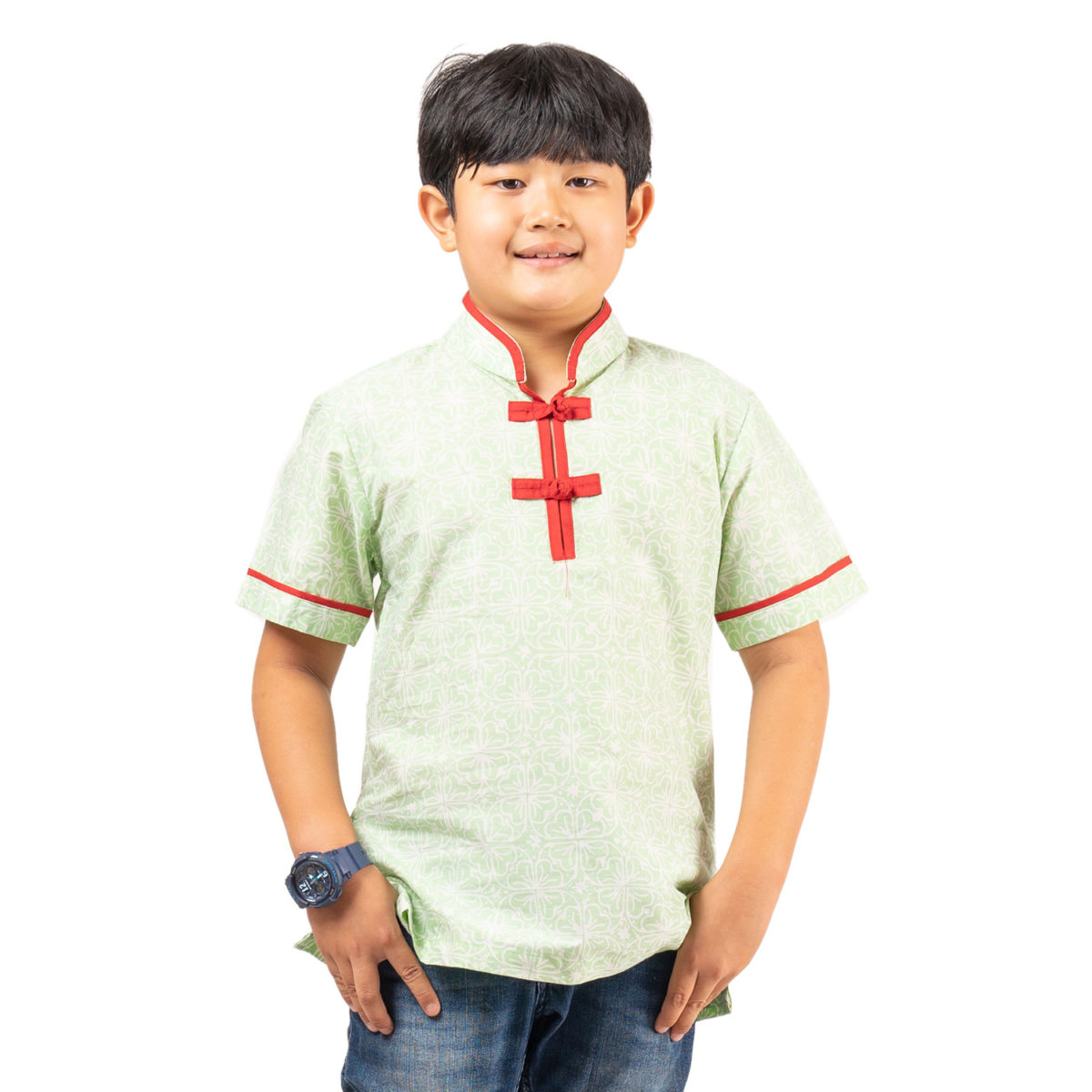 Wushu Shirt Kids Green