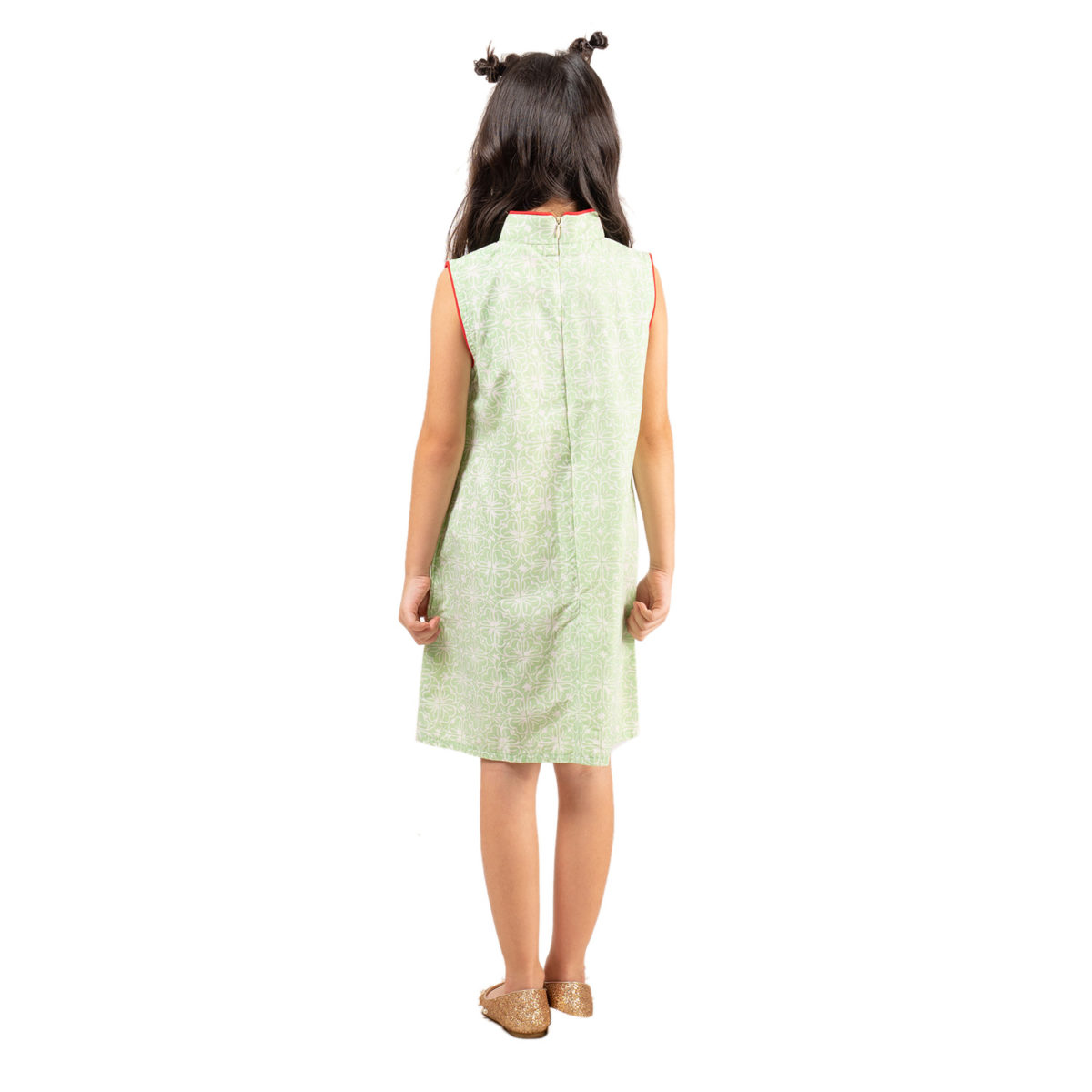 Shang Chi Dress Kids Green - Image 6