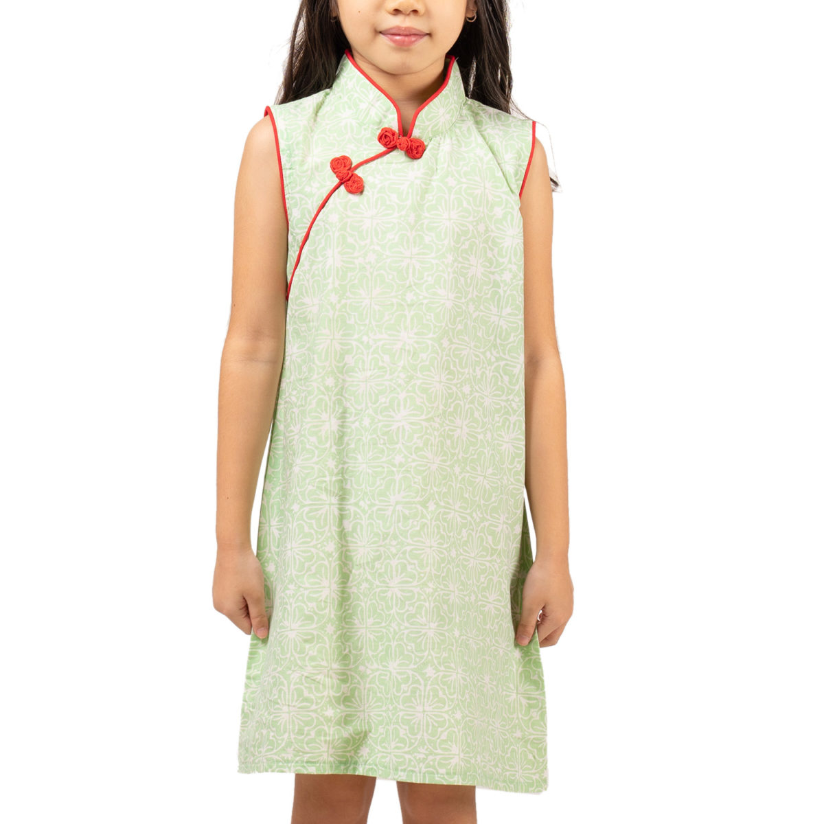Shang Chi Dress Kids Green - Image 2
