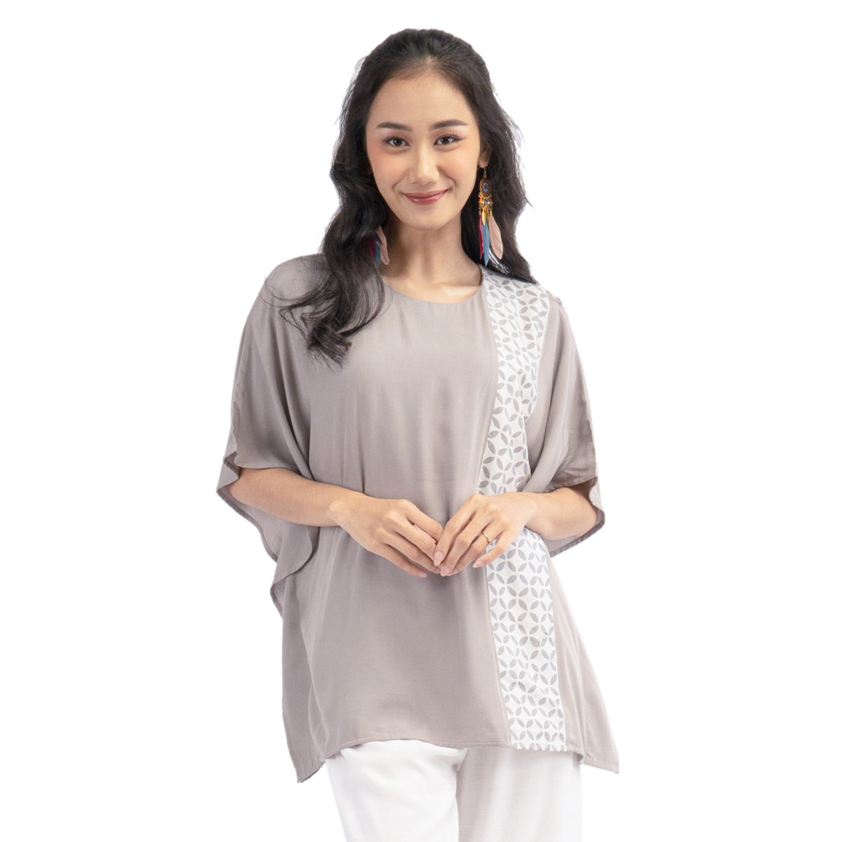 Marlin Blouse Grey