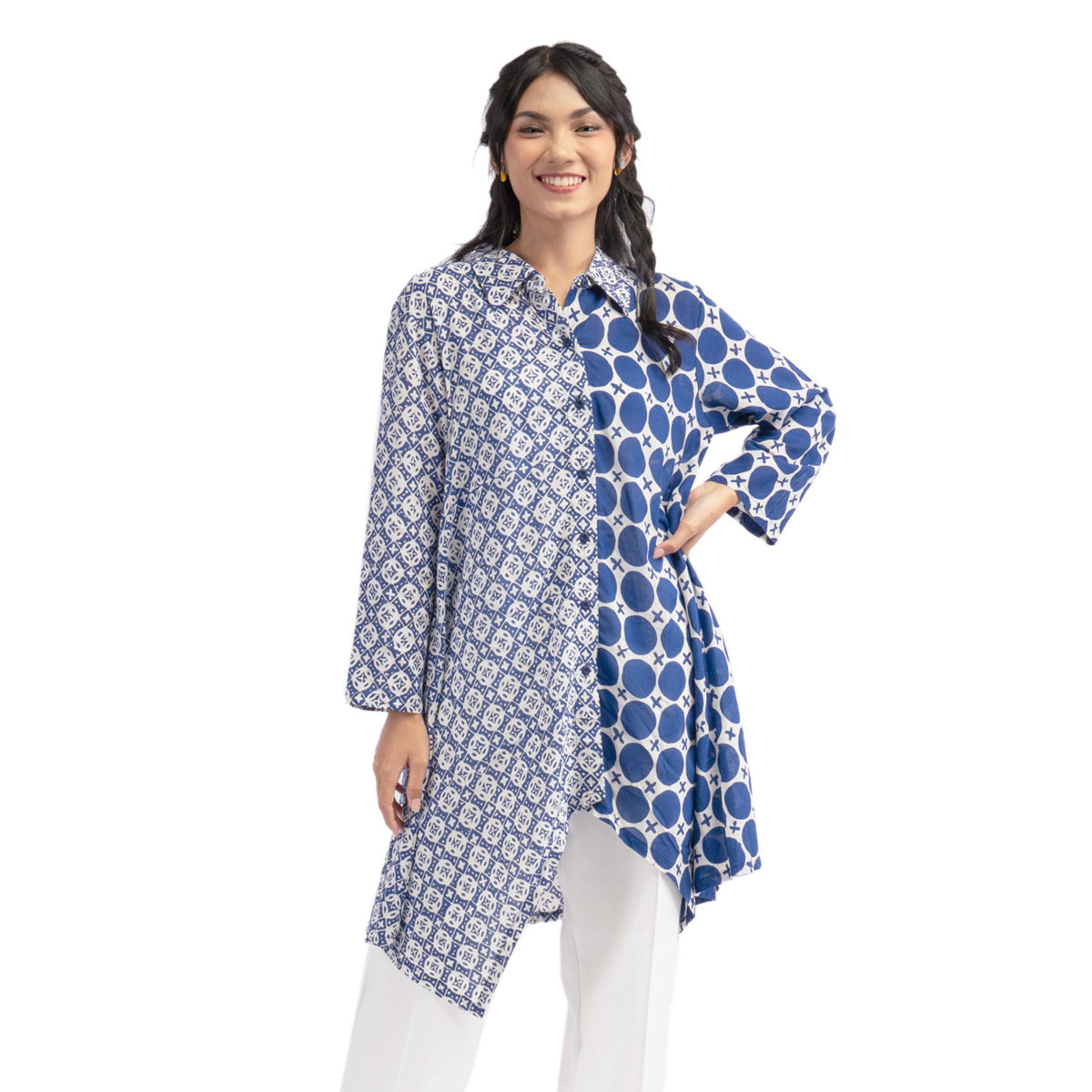 Naela Tunic Navy