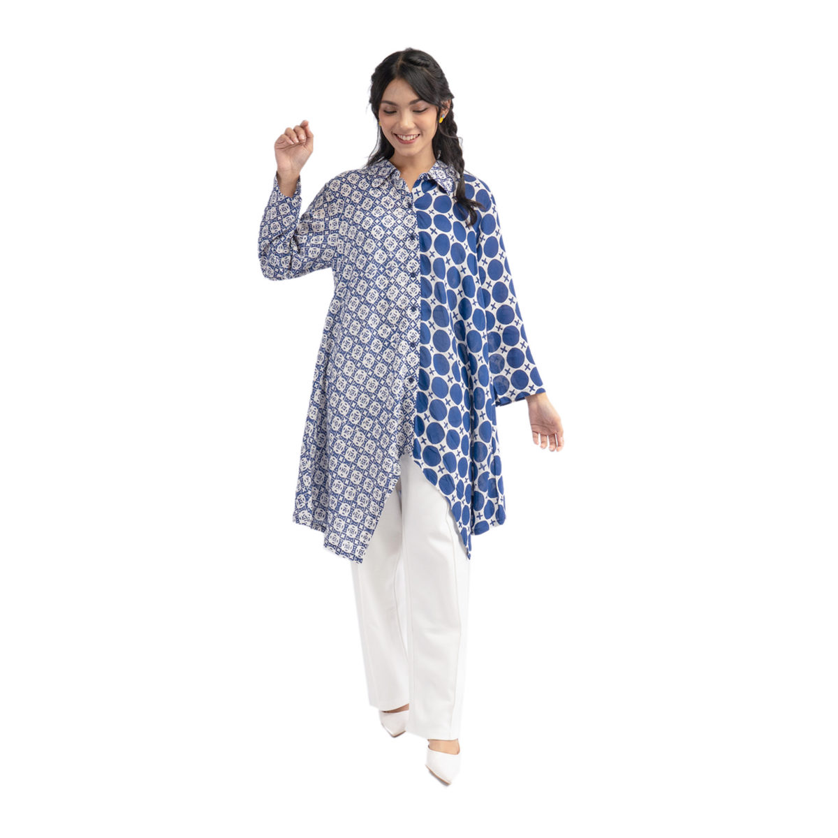 Naela Tunic Navy - Image 4