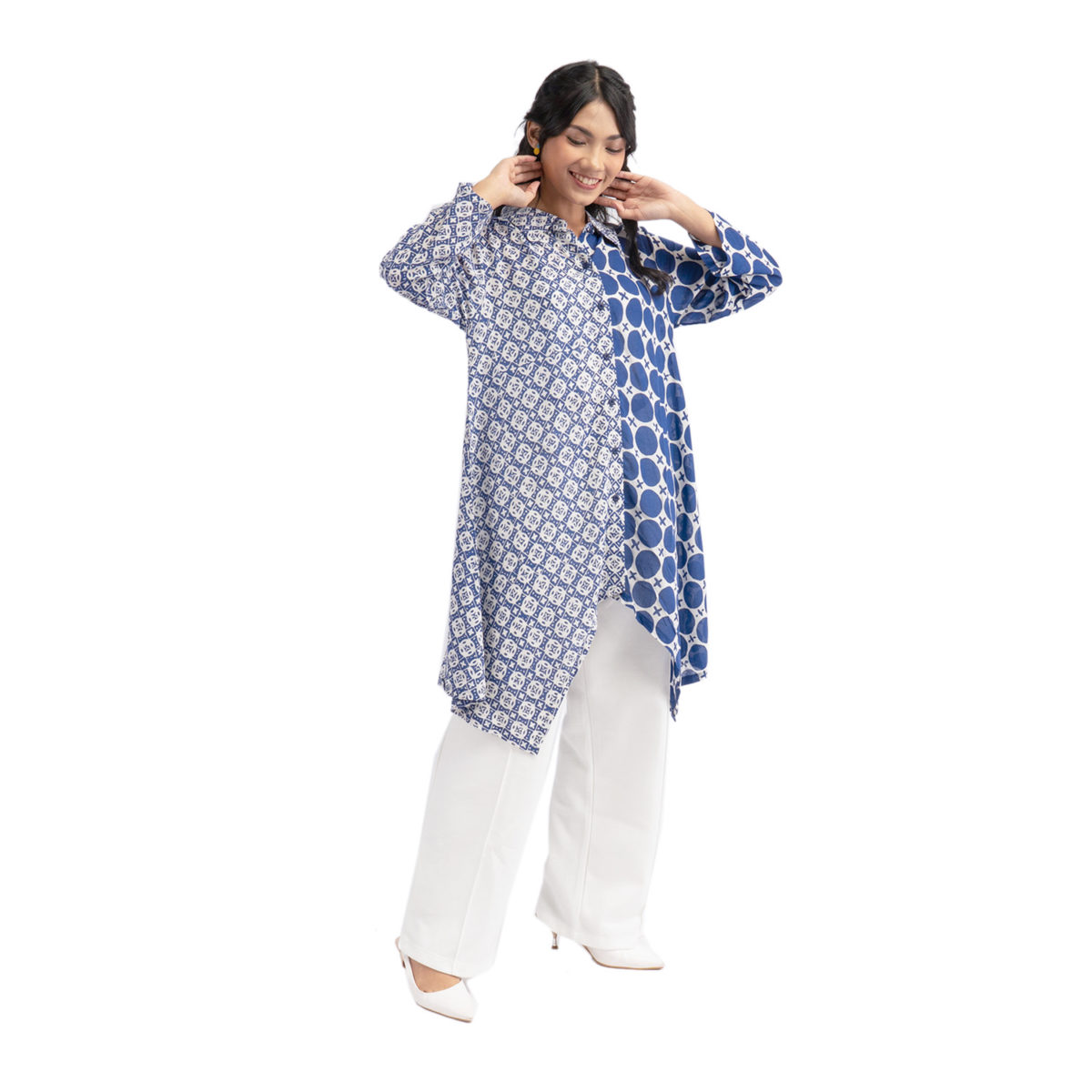Naela Tunic Navy - Image 3