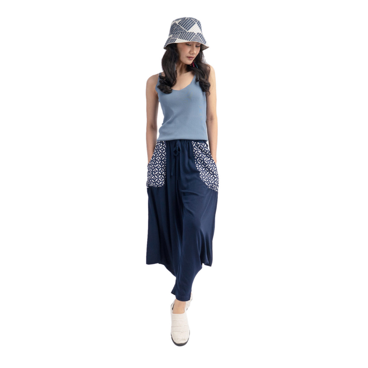 Delma Pants Navy - Image 5