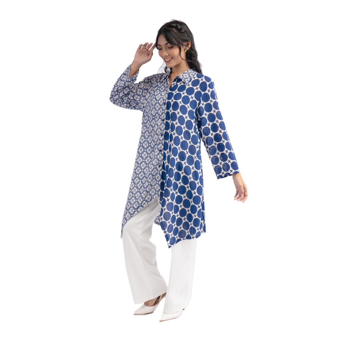 Naela Tunic Navy - Image 5