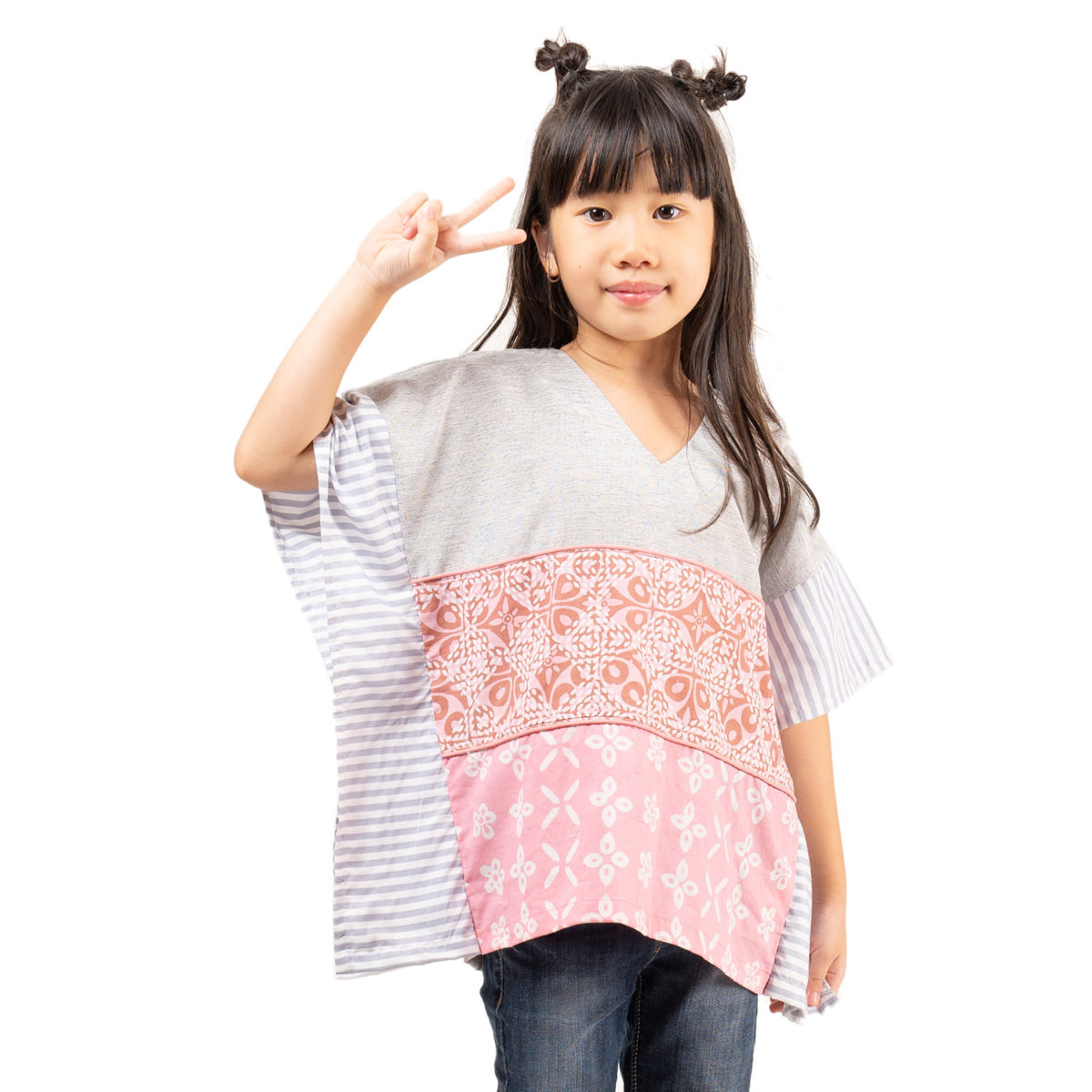 Vanessa Blouse Kids Pink