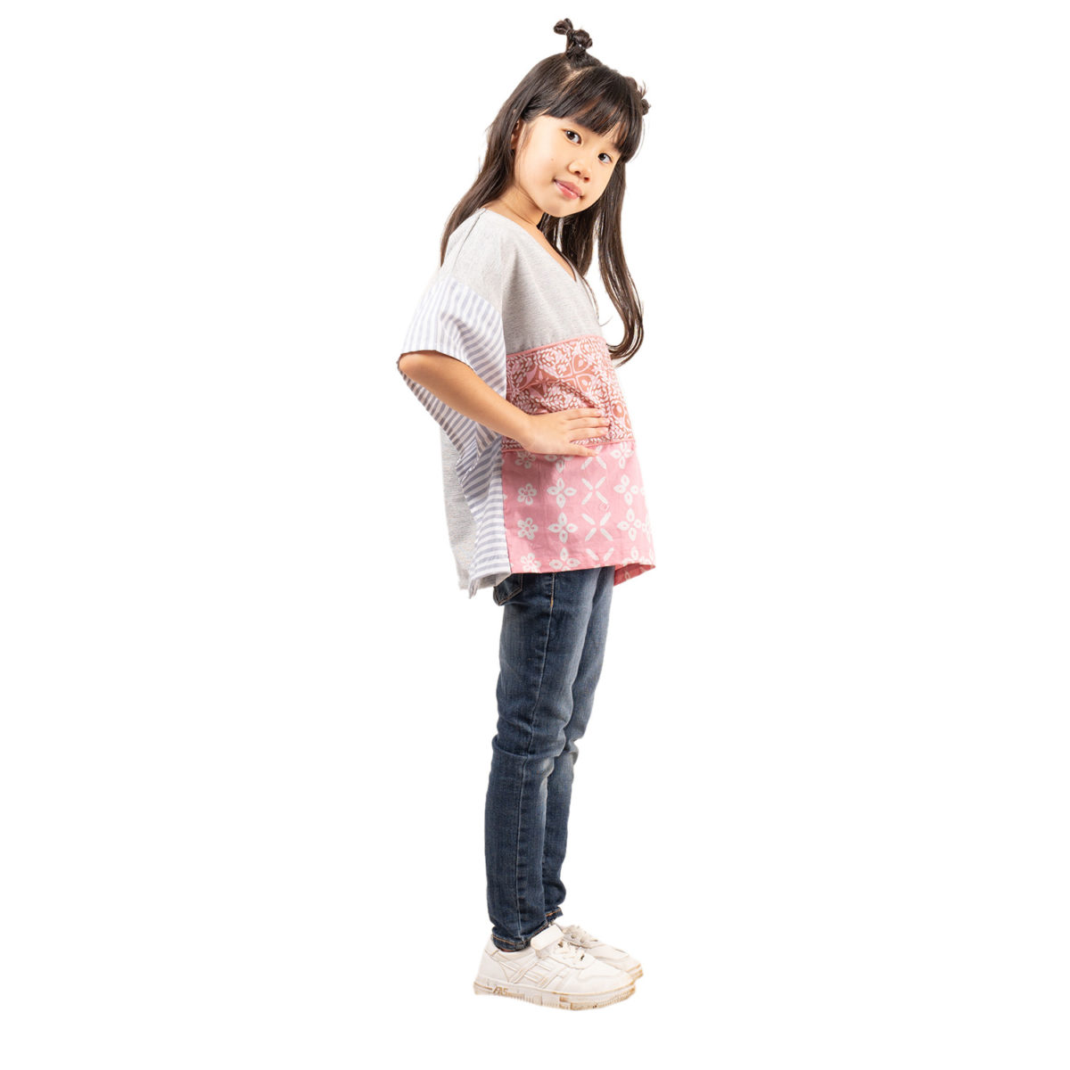 Vanessa Blouse Kids Pink - Image 3