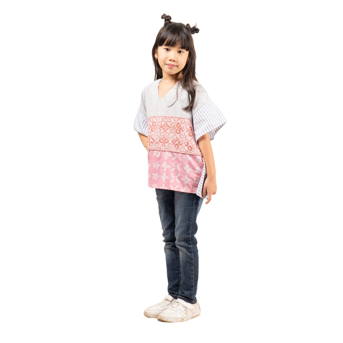 Vanessa Blouse Kids Pink - Image 5