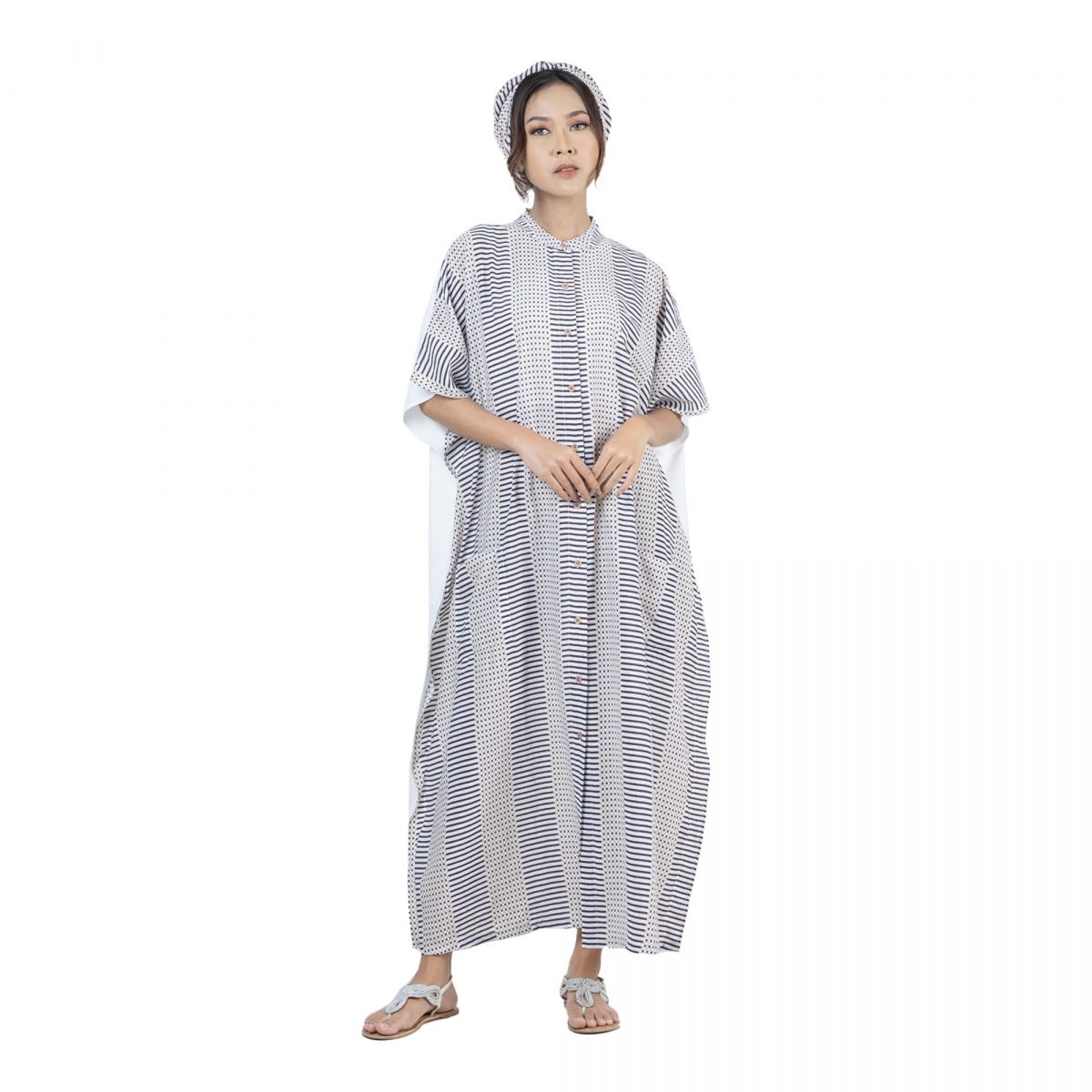 Nirwana Kaftan Cream - Image 6