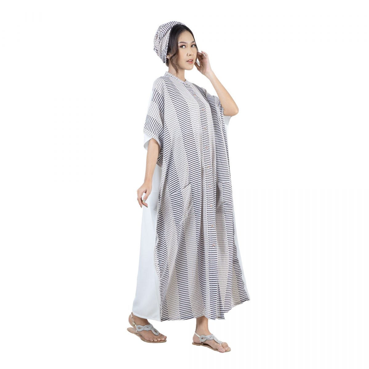 Nirwana Kaftan Cream - Image 4