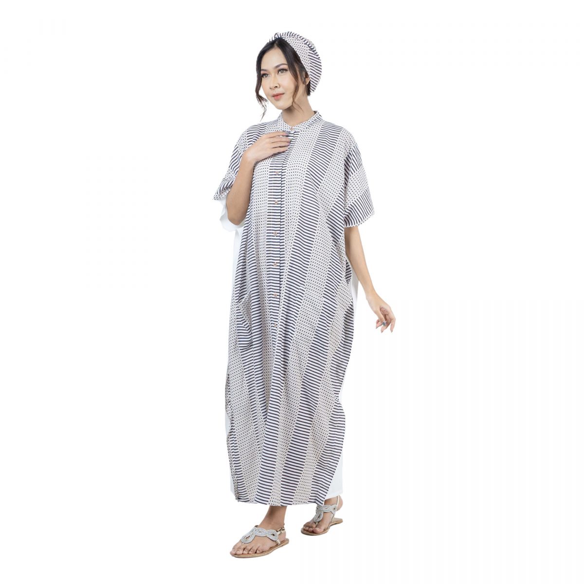 Nirwana Kaftan Cream - Image 3