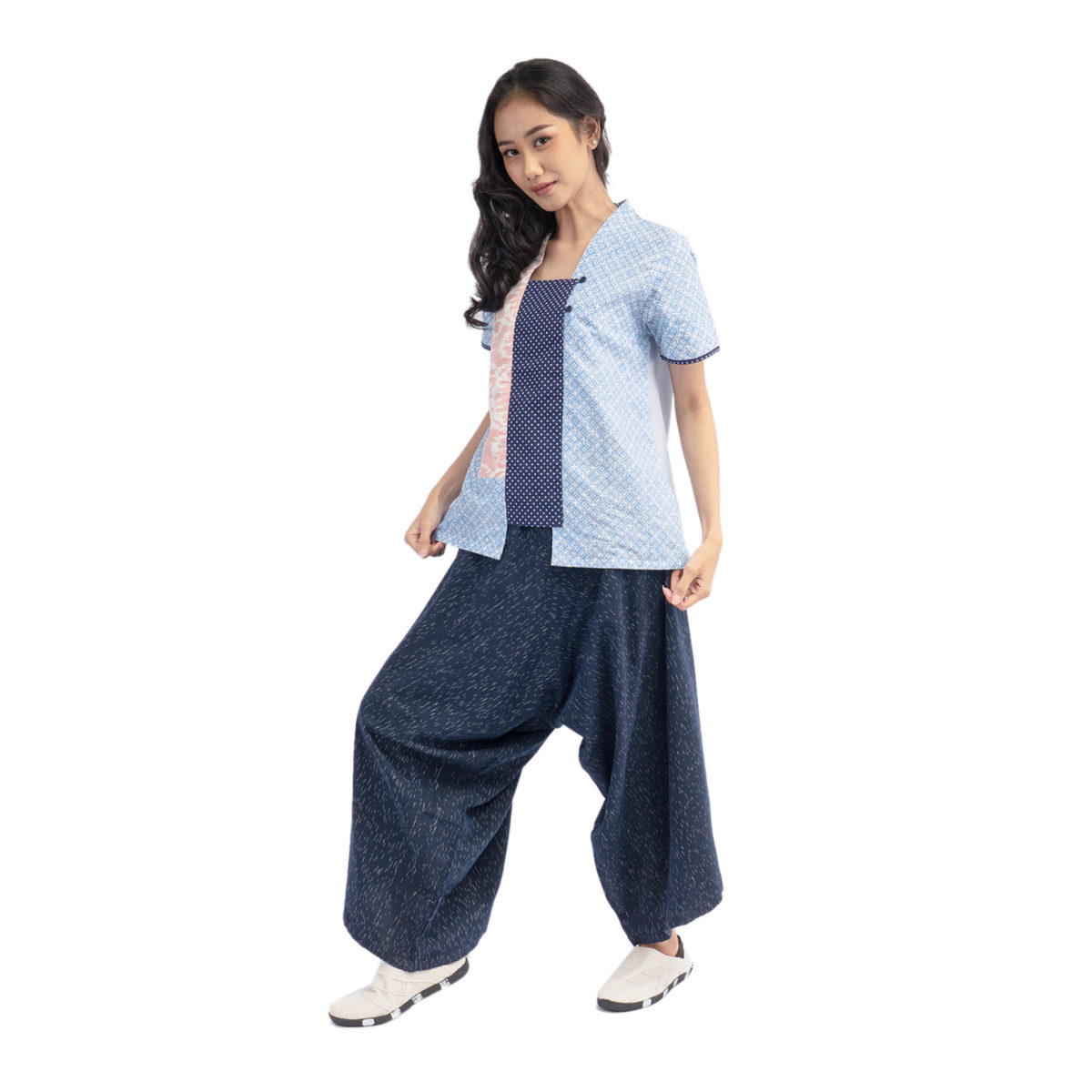 Cynthia Blouse B Blue - Image 5