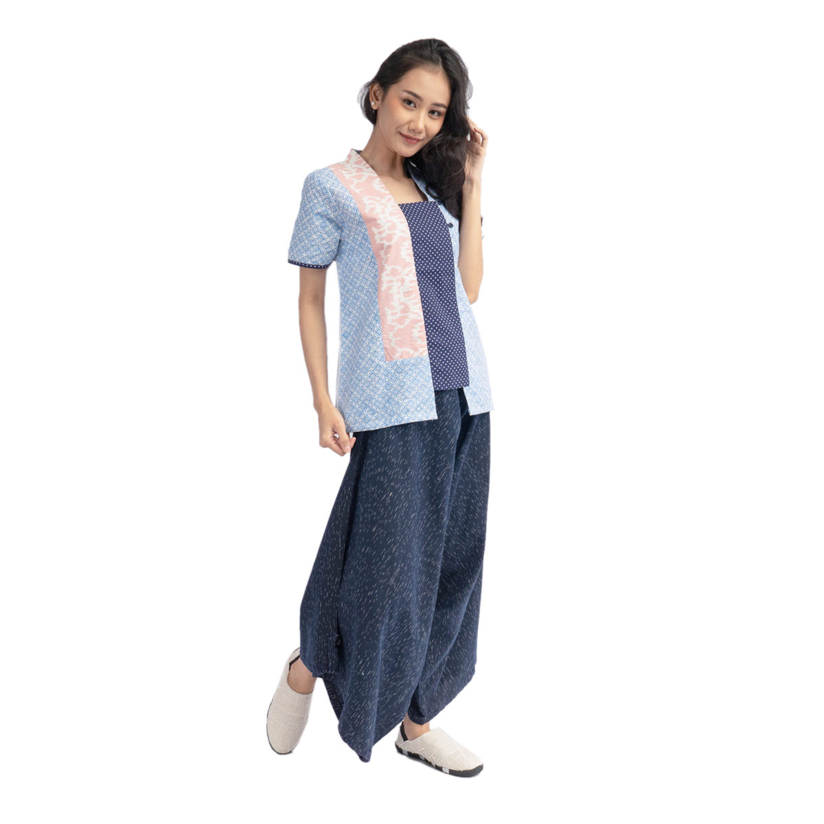 Cynthia Blouse B Blue - Image 3