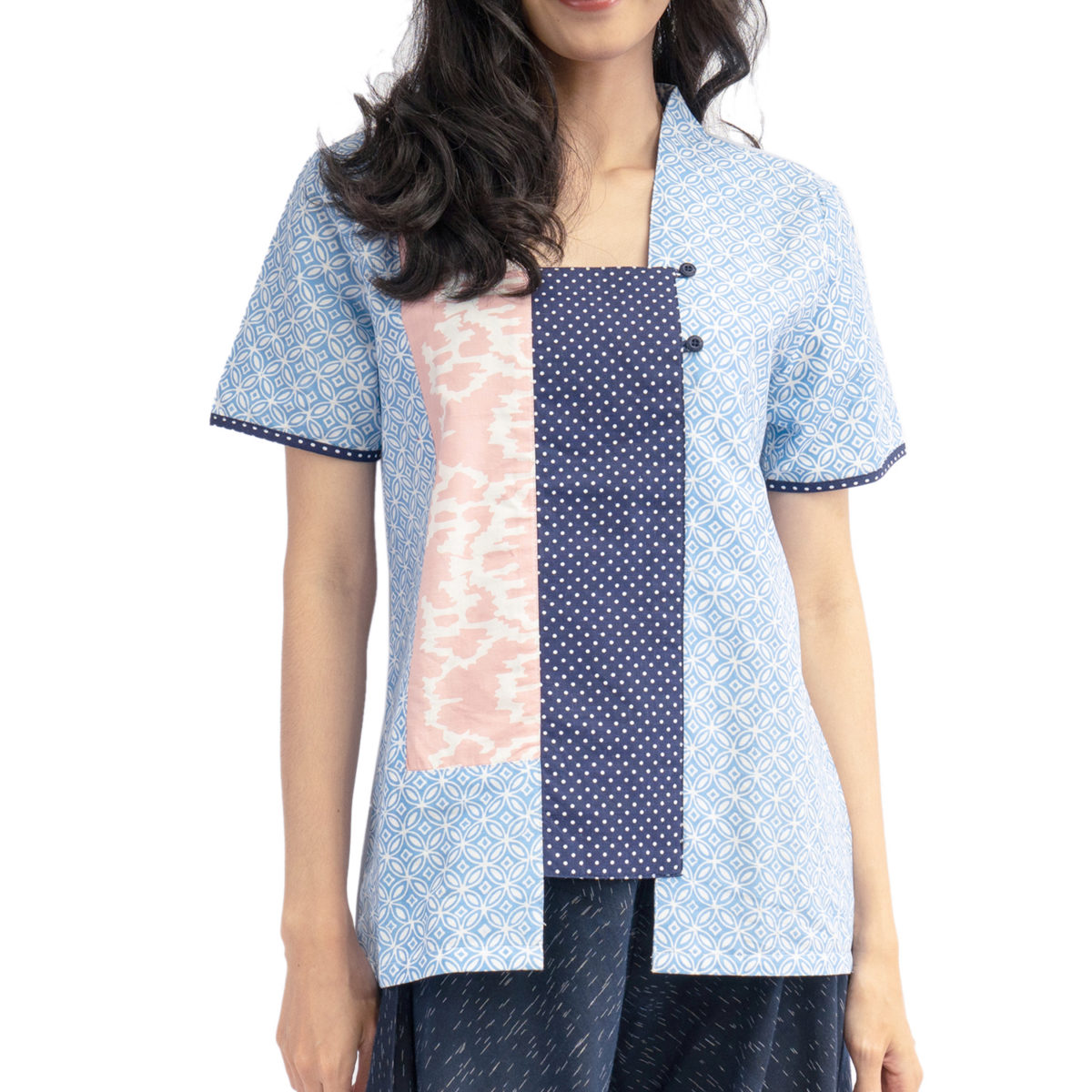 Cynthia Blouse B Blue - Image 2