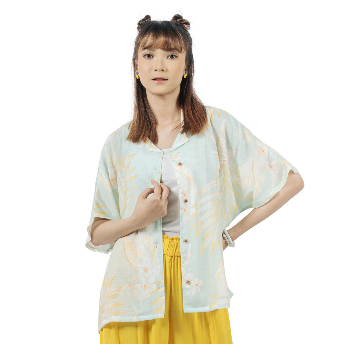 Hawai Blouse B Green