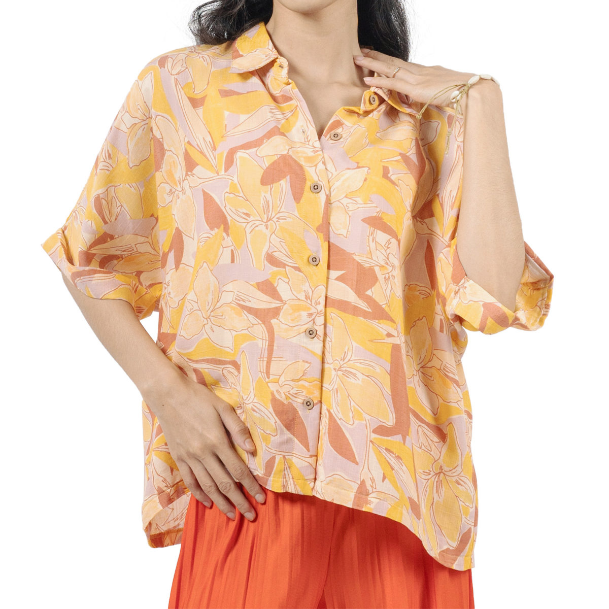 Paradise Shirt Orange - Image 2