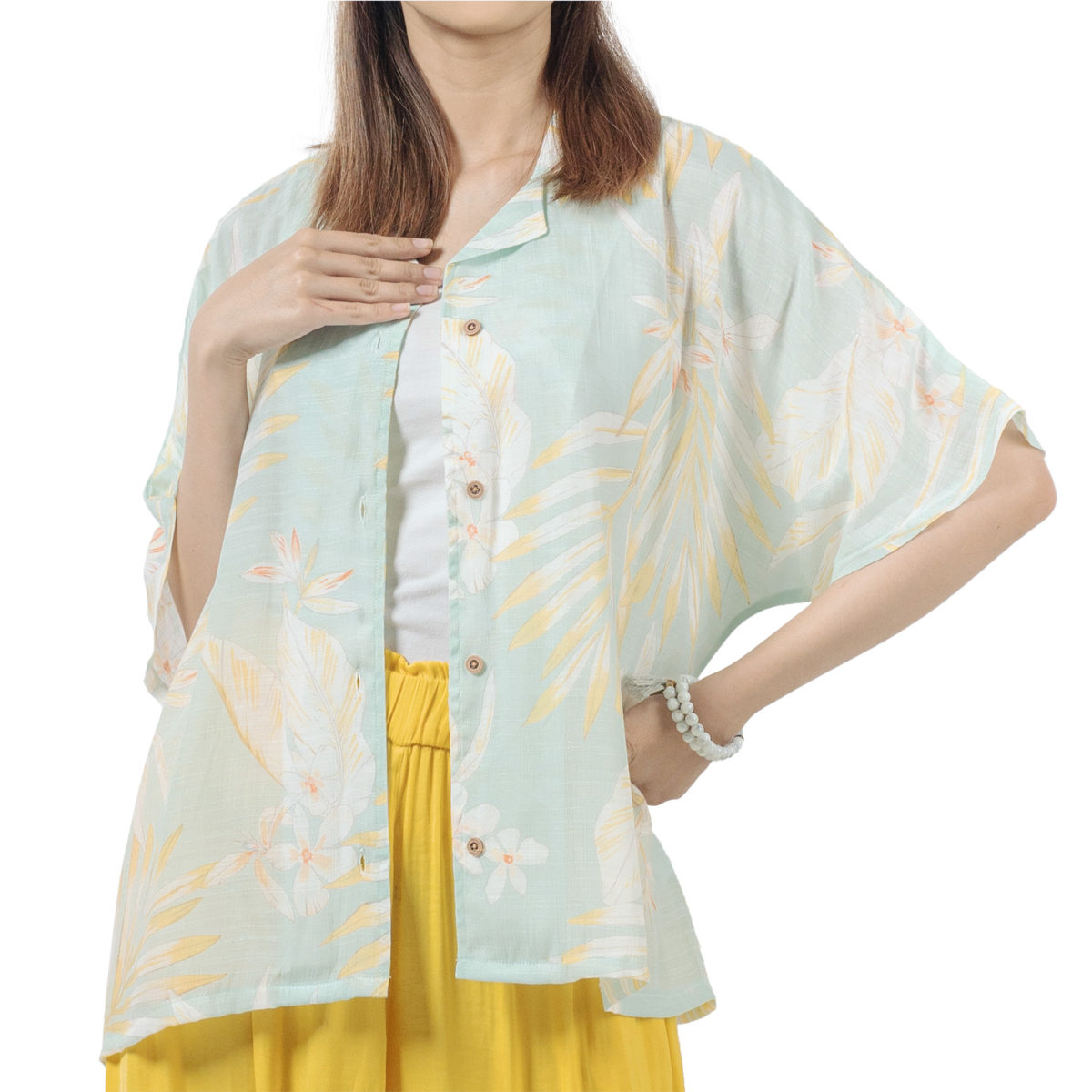 Hawai Blouse B Green - Image 2