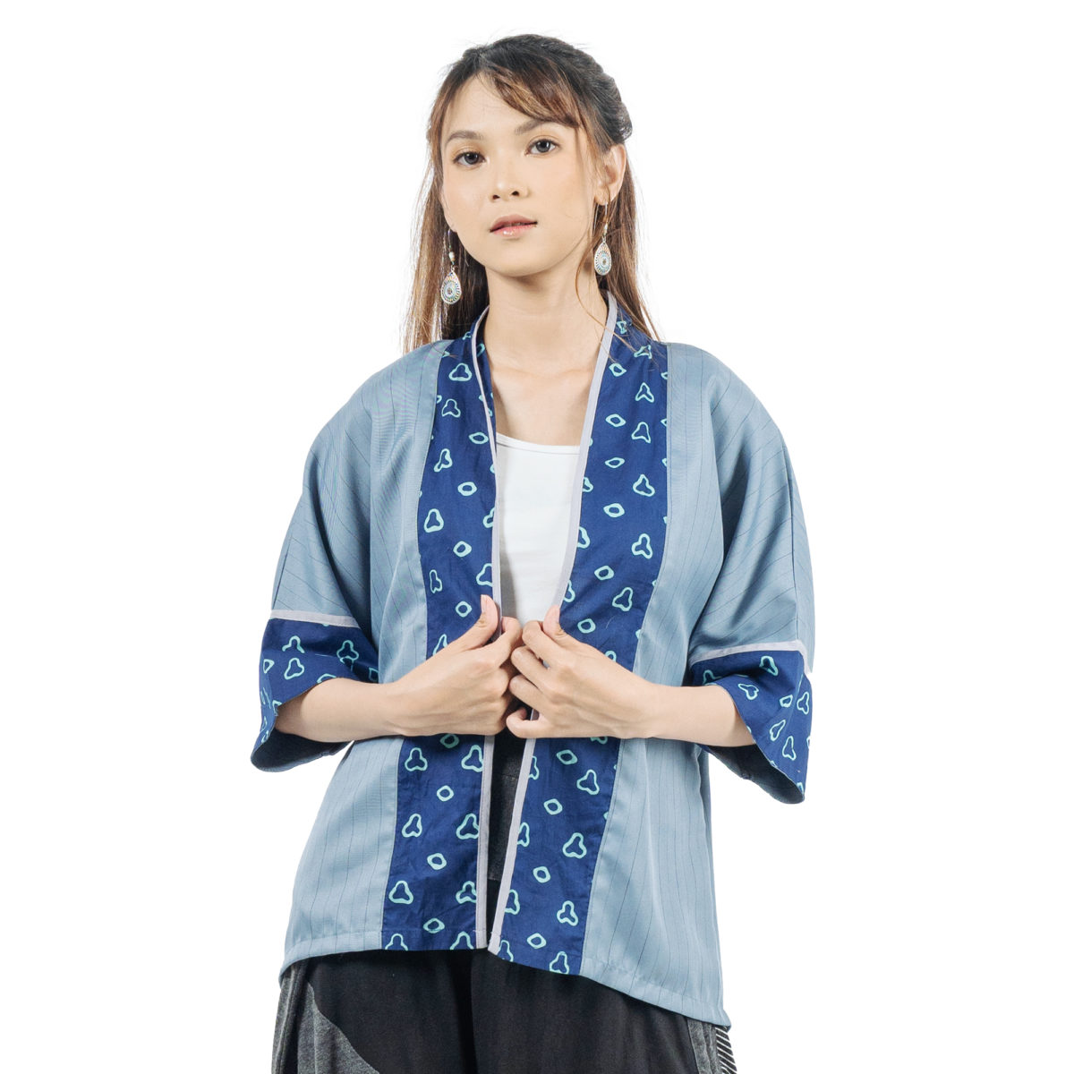 Divya Blazer Navy Tosca