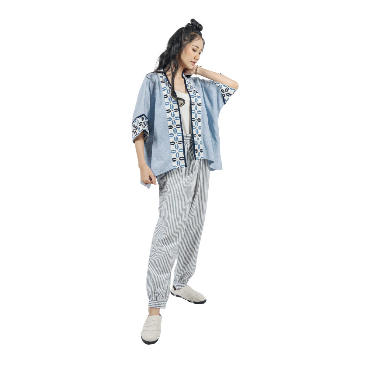 Tara Blazer Blue - Image 3