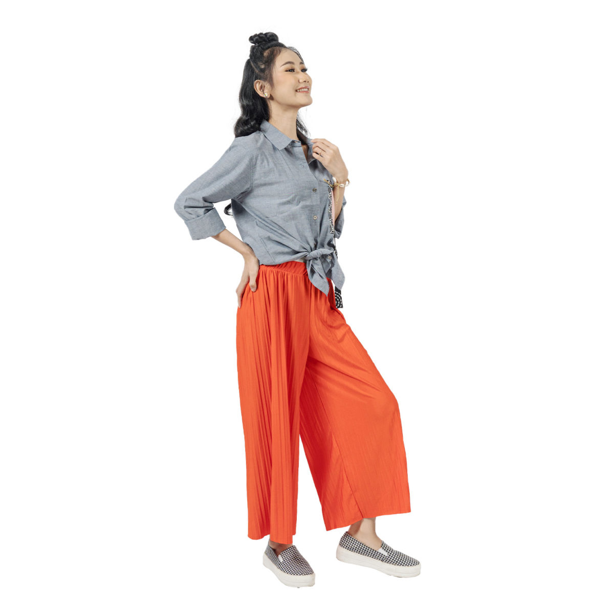 Leena Blouse Grey - Image 3