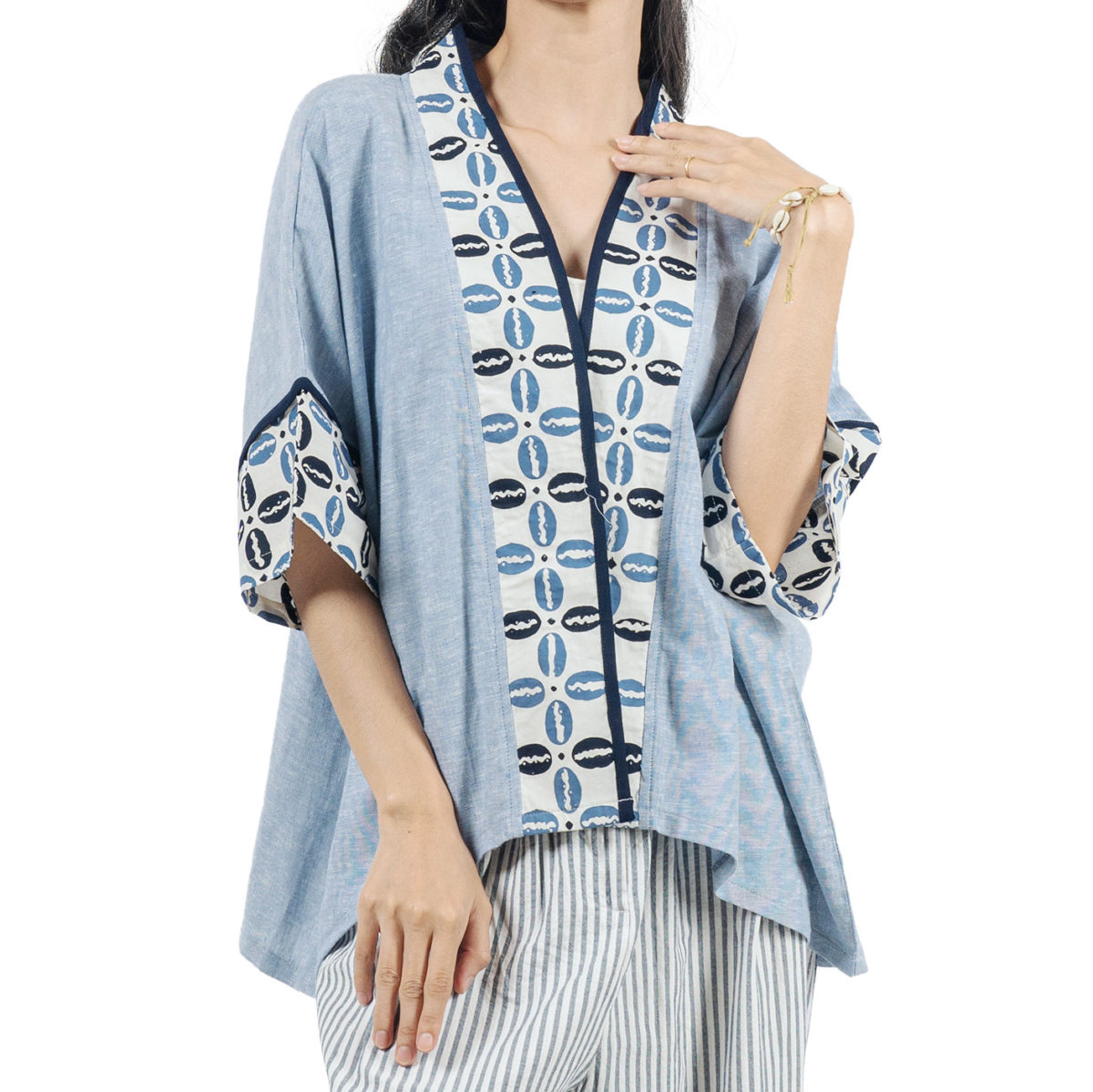Tara Blazer Blue - Image 2
