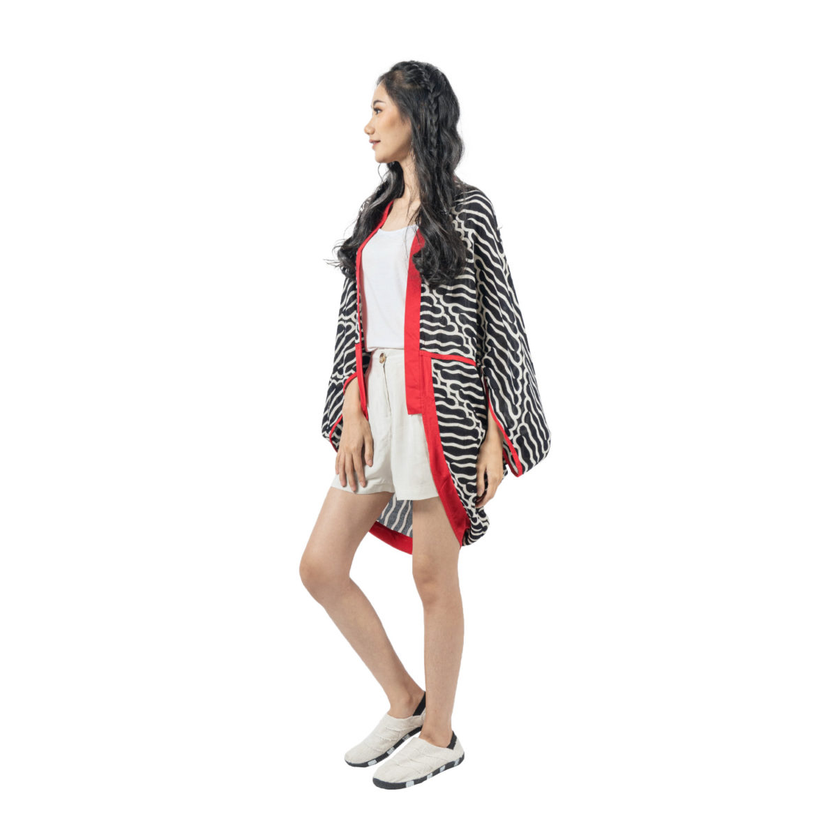 Dewata Blazer Black Red - Image 4