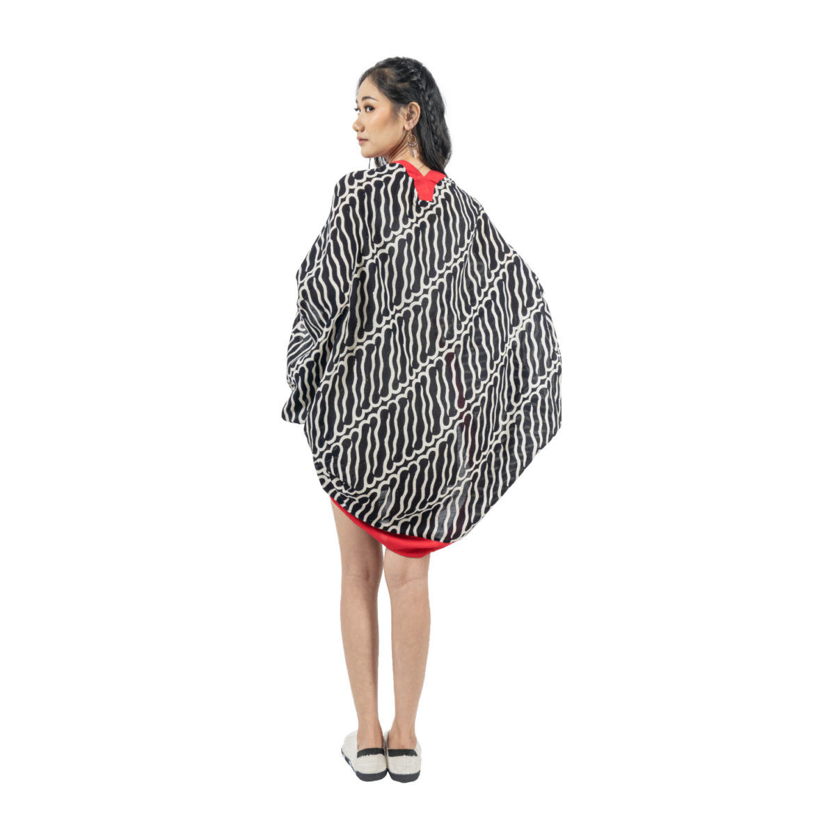 Dewata Blazer Black Red - Image 5