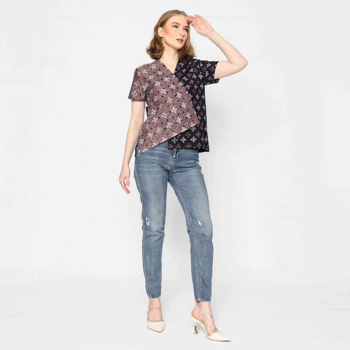 Grace Blouse Deep Purple - Image 7